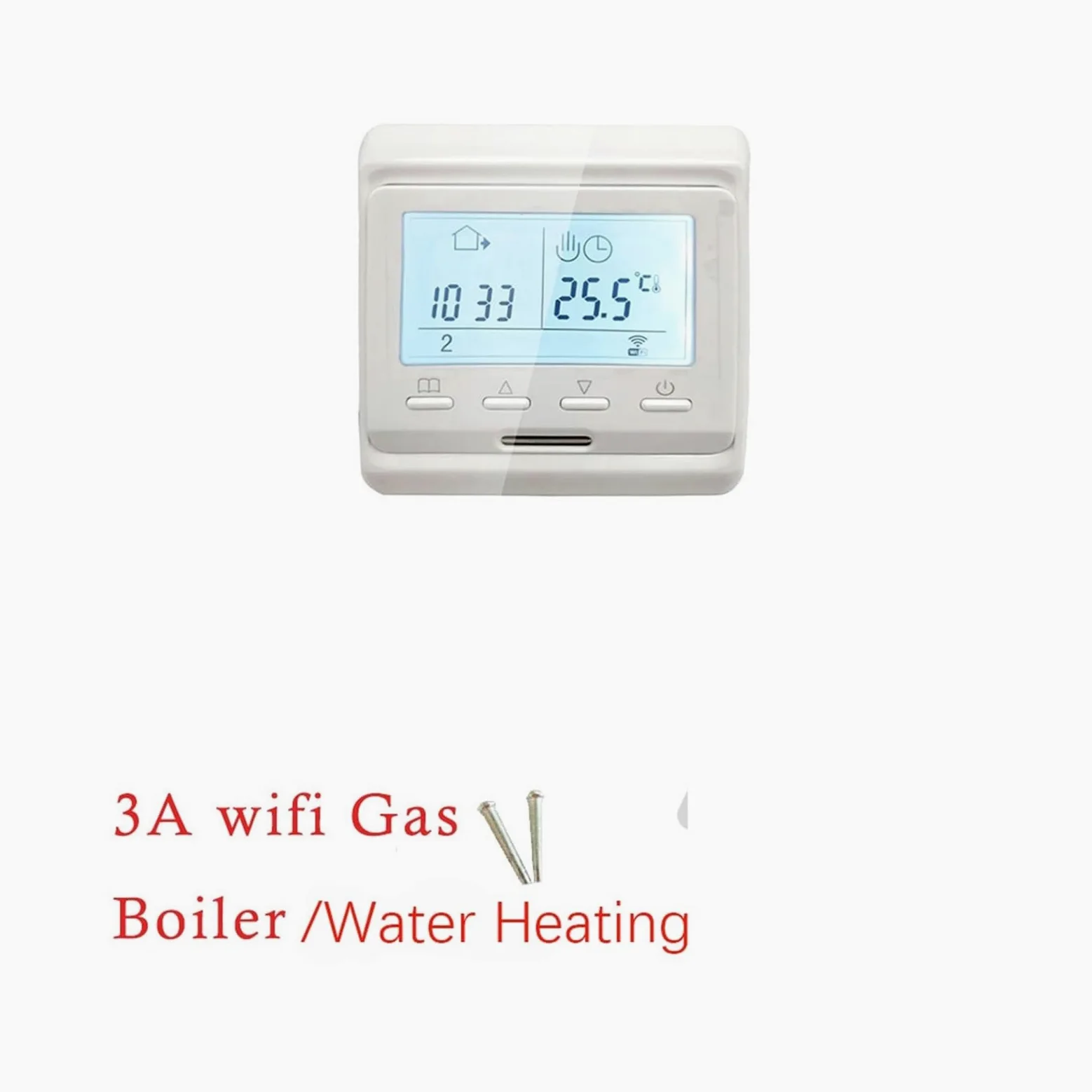 Termostat cyfrowy, M6 LCD 16A tygodniowy programowalny elektryczny cyfrowy termostat pokojowy do ogrzewania podłogowego, sterownik ciepłej podłogi(Boiler water wifi)