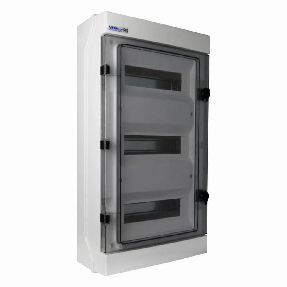 ELEKTRO-PLAST Skrzynka rozdzielcza bezpieczników do wilgotnych pomieszczeń RH 36/3 IP65 AP VDE 8451, biała