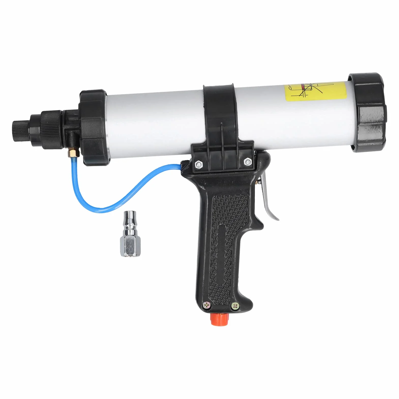 Pneumatyczny pistolet do uszczelniania Profesjonalny pistolet do klejenia na sprężone powietrze o dużej wytrzymałości z regulatorem ciśnienia do dekoracji budynków Przemysł