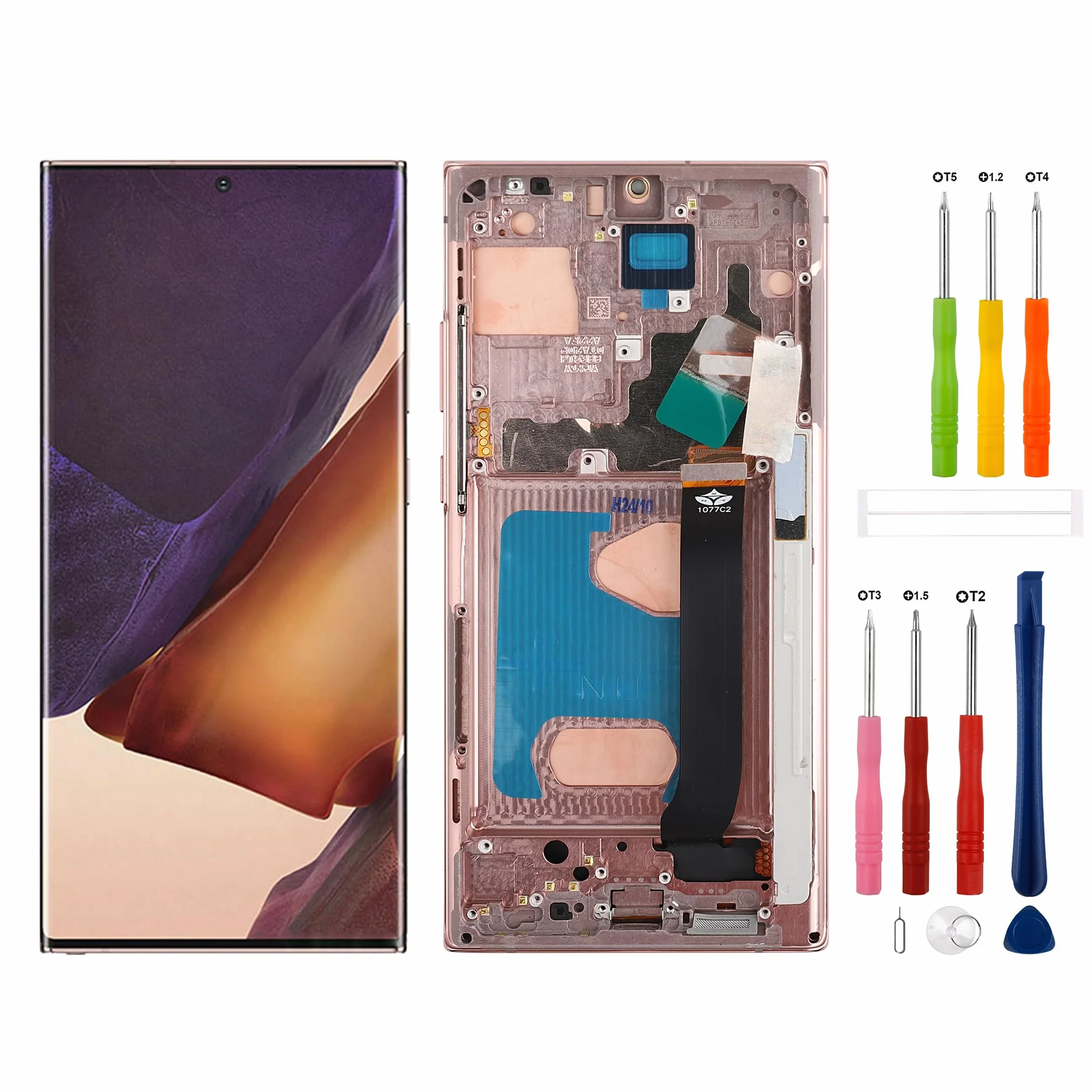 Wyświetlacz TFT do Samsung Galaxy Note 20 Ultra 5G SM-N986B SM-N986U 17,5 cm (6,9 cala) złoty