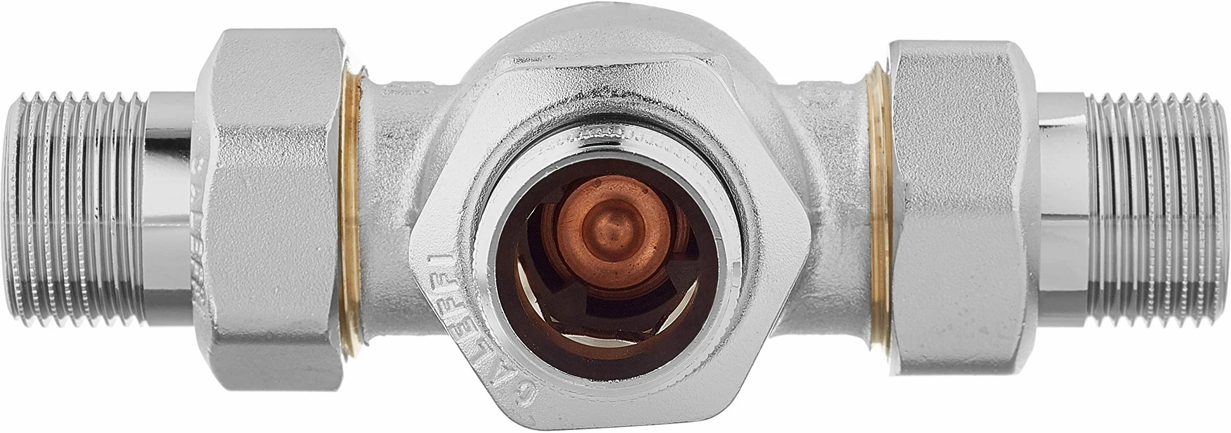 Caleffi 521500 termomikser 3/4 cala 30 – 65 °C odporny na zakamienie, regulowany, bez odzyskiwania cynku