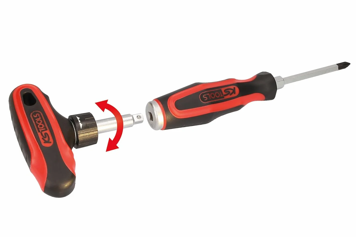 KS Tools 151.1150 ERGOTORQUEmax Zestaw wkrętaków do pobijania, 13-szt