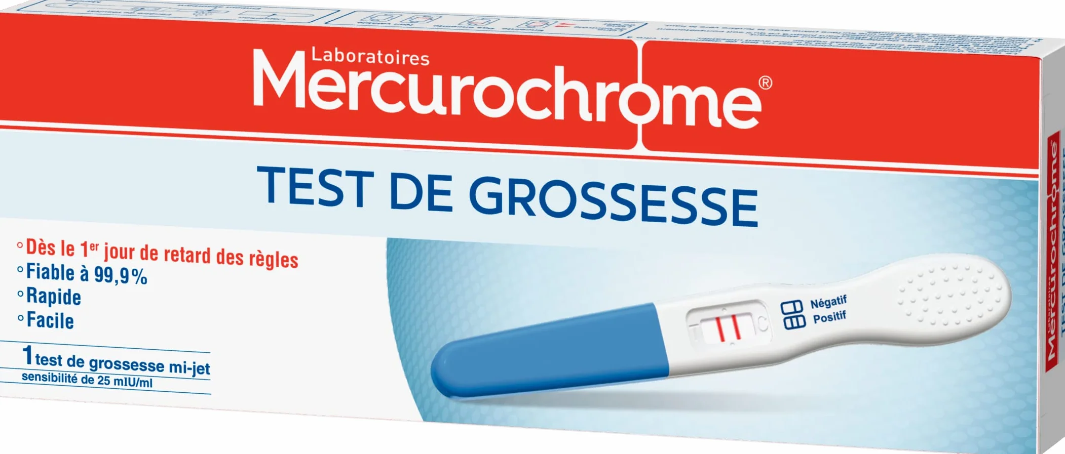 MERCUROCHROME - Test ciążowy - 1 jednostka