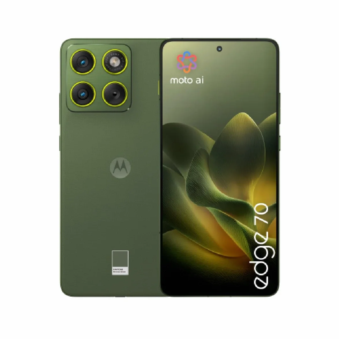 Motorola Edge 70 Moto AI 12/512 GB potrójny aparat 50 MP wyświetlacz 6,67" Super HD 120 Hz PANTONE brązowy