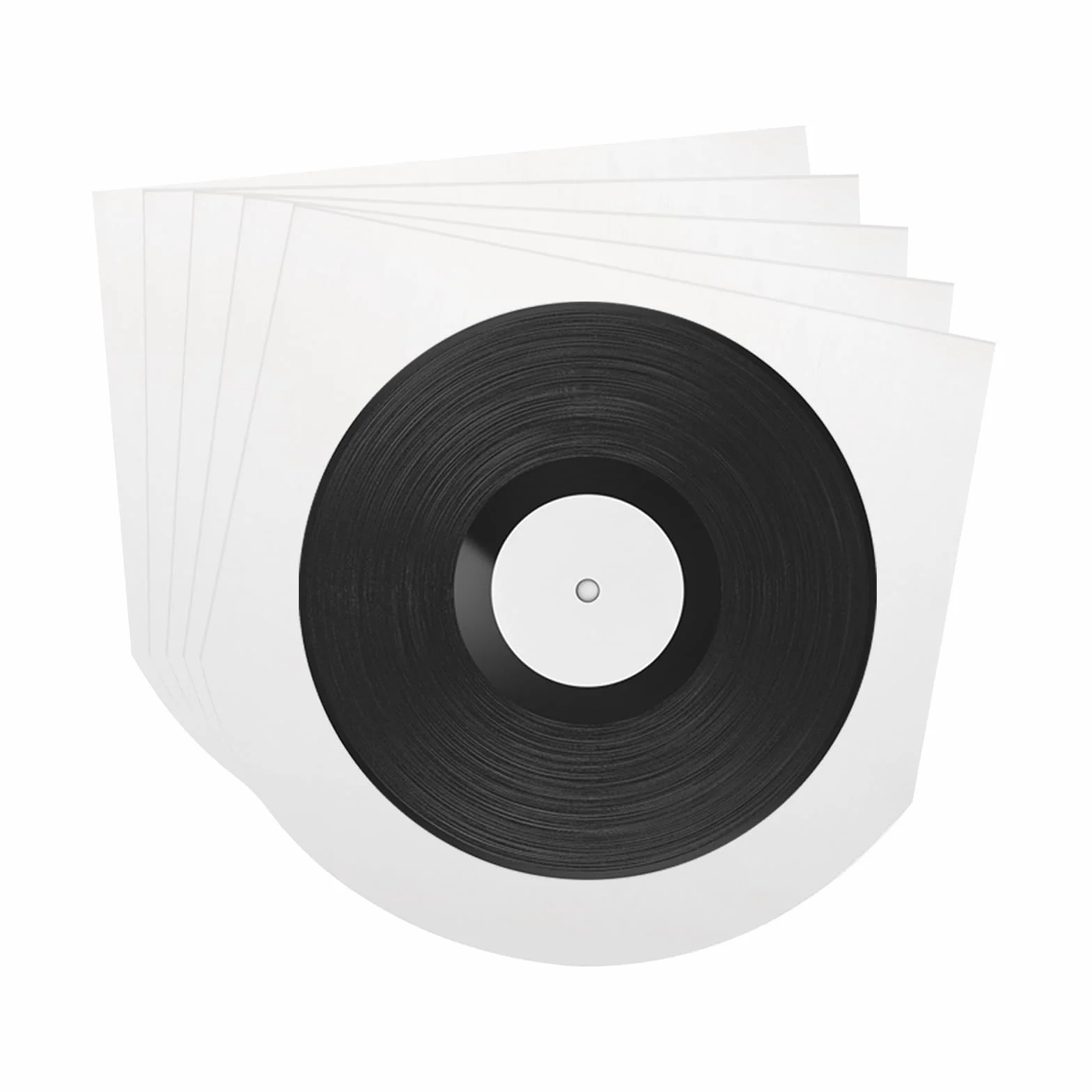 QUARKZMAN 25 sztuk Pokrowców na płyty winylowe, Przezroczyste Pokrowce na płyty winylowe 17,8 x 17,3 cm LP Pokrowce na płyty winylowe Pokrowce wewnętrzne na płyty winylowe Pokrowce zewnętrzne na płyty