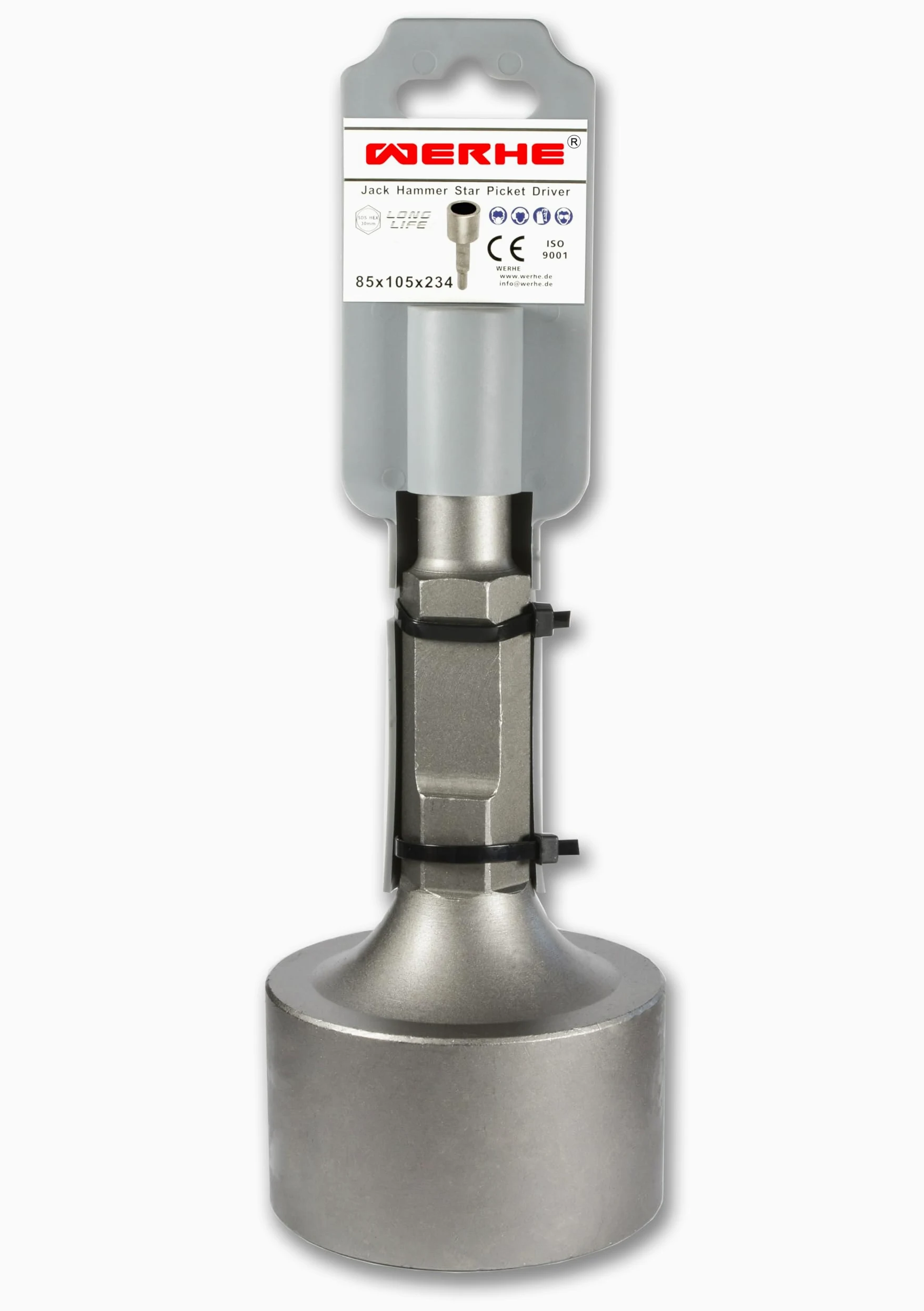 WERHE® 66 A 85x105x234 Jack młotek gwiazda picket post driver dłuto do rozbiórki jackhammer wyłącznik automatyczny