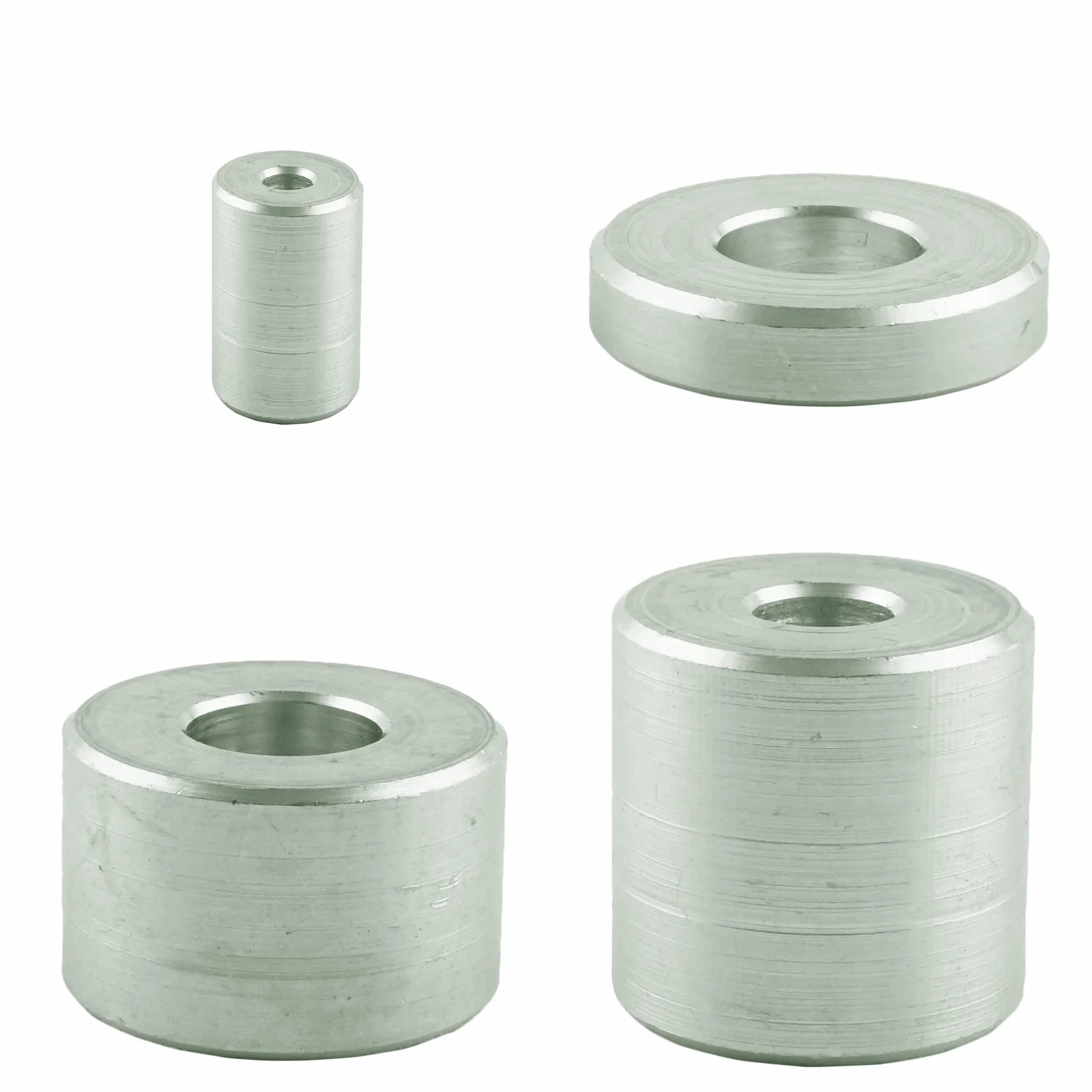 (10 sztuk) tuleje dystansowe aluminium do M8 – Ø wewnętrzna: 9 mm; Ø zewnętrzna: 20 mm; wysokość: 15 mm tuleja dystansowa – tuleja dystansowa – tuleja aluminiowa