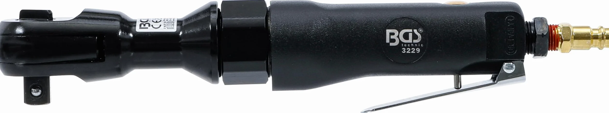 BGS 3229 | Wkrętak pneumatyczny z grzechotką | 12,5 mm (1/2") | 68 Nm