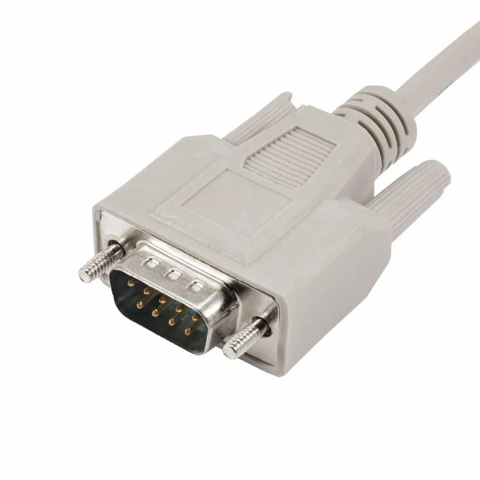 AKYGA AK-CO-01 RS-232 kabel DB9 D-Sub 9-biegunowy adapter wtyczka do gniazda 2 m