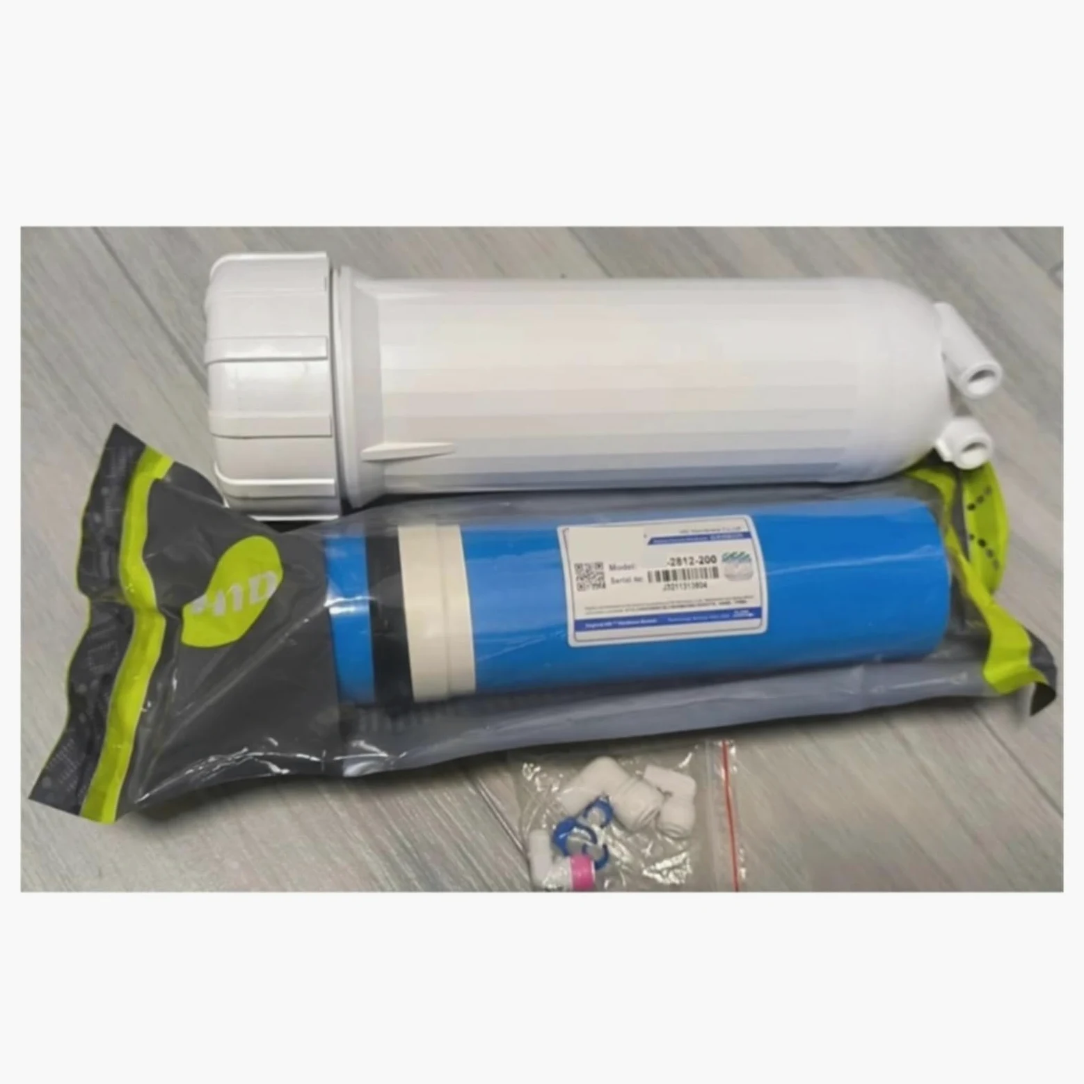 200GPD Wymiana filtra wody do odwróconej osmozy 2812-200 Membrana Ro + Obudowa filtra wody do osmozy 1/4 Szybki link Z funkcją filtracji o wysokiej wydajności