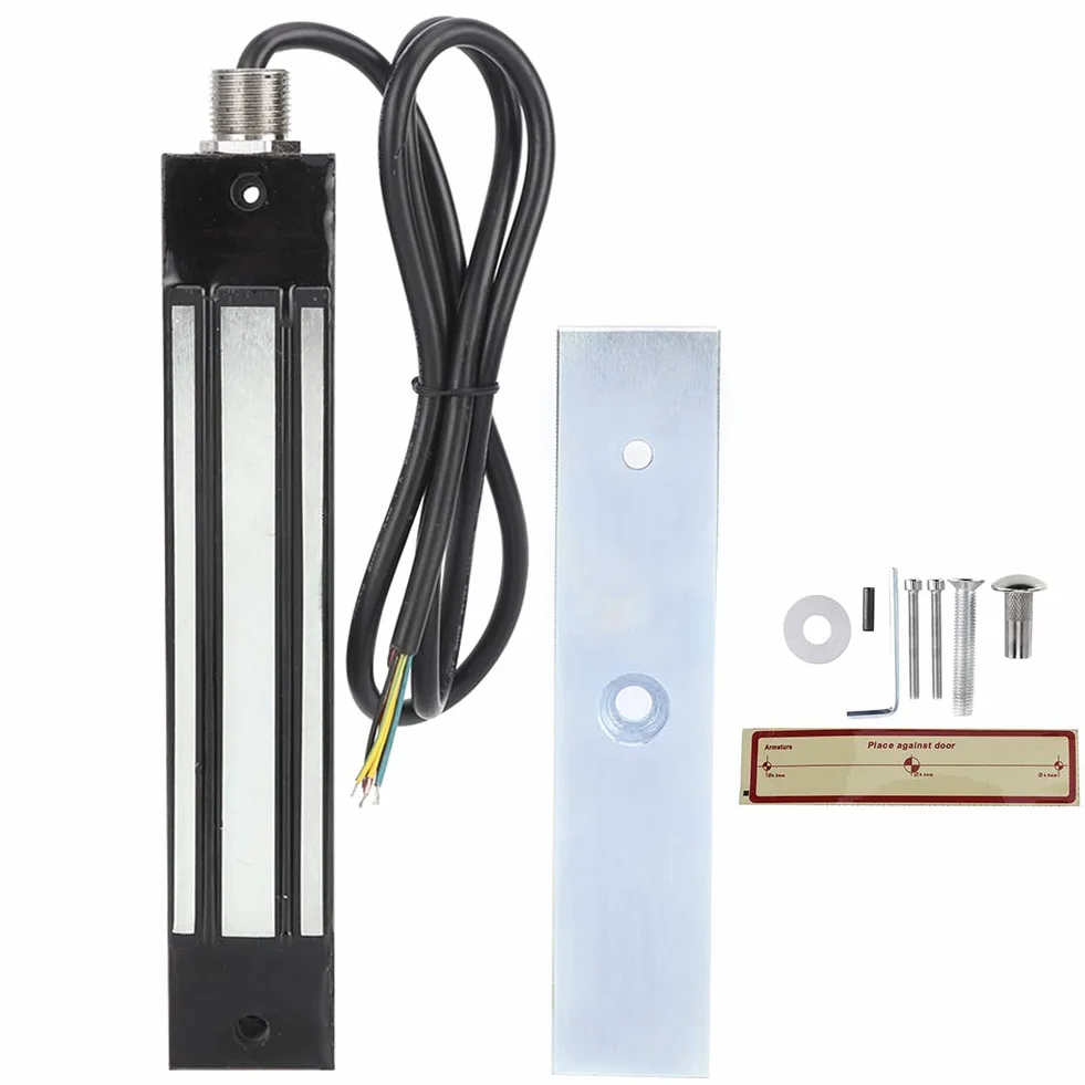 Sonew 280 kg DC12/24V magnetyczny zamek do drzwi wodoodporny stal nierdzewna