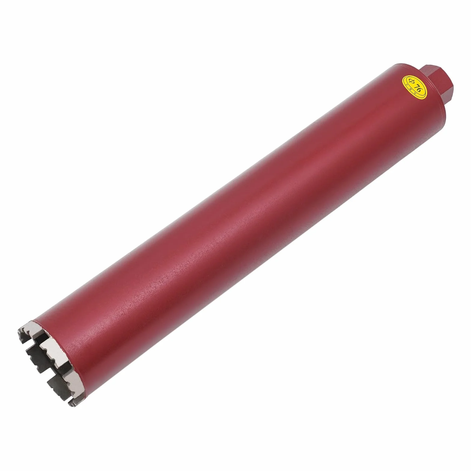 Wiertło rdzeniowe 63/76/112 mm, koronka wiertnicza diamentowa, wiertło rdzeniowe, wiertło rdzeniowe, wiertło do puszek na sucho, diamentowa koronka wiertnicza na mokro do betonu (76 mm)