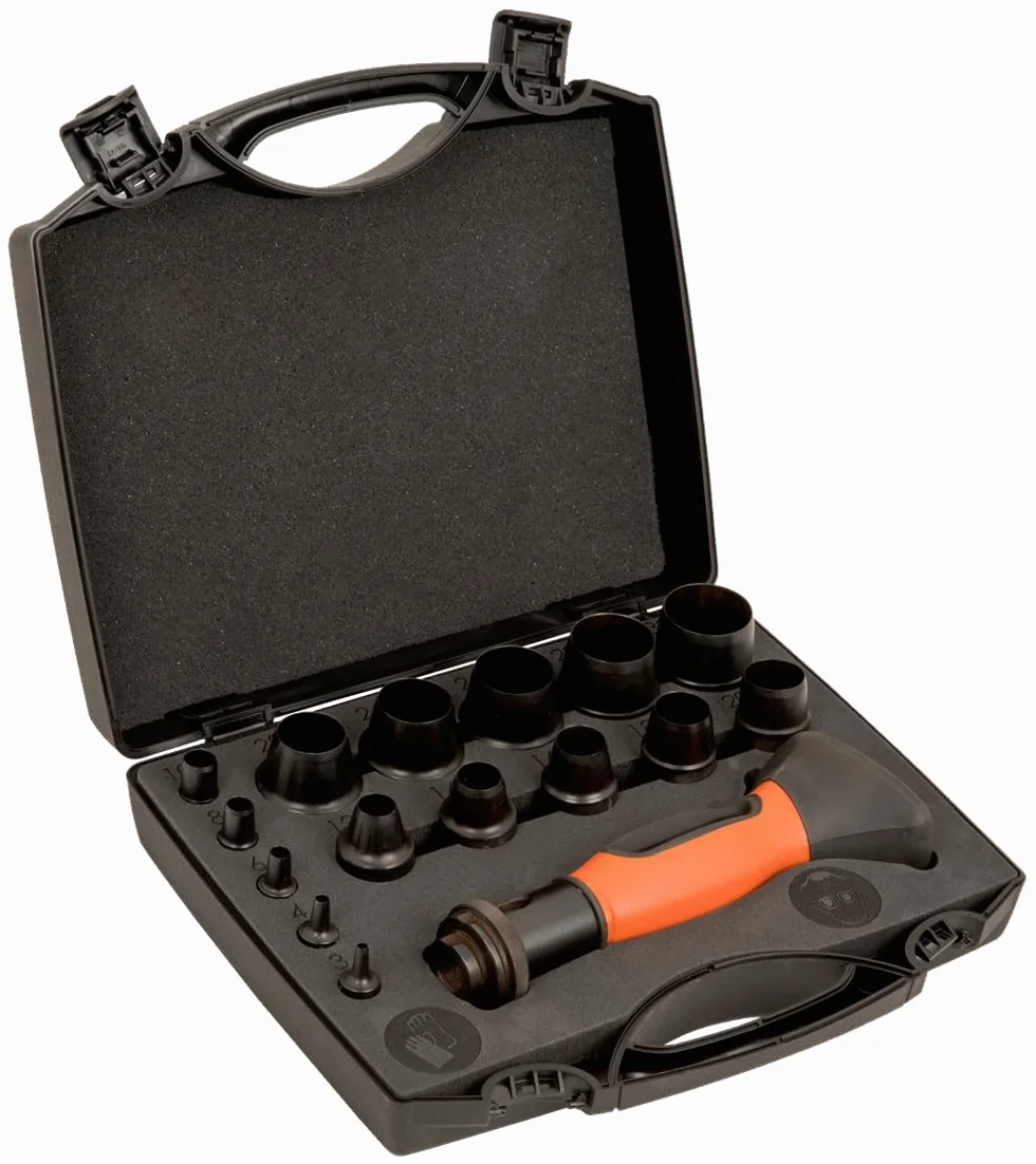 Bahco 400.003.030 - Zestaw wyciskarek otworów, 16 sztuk