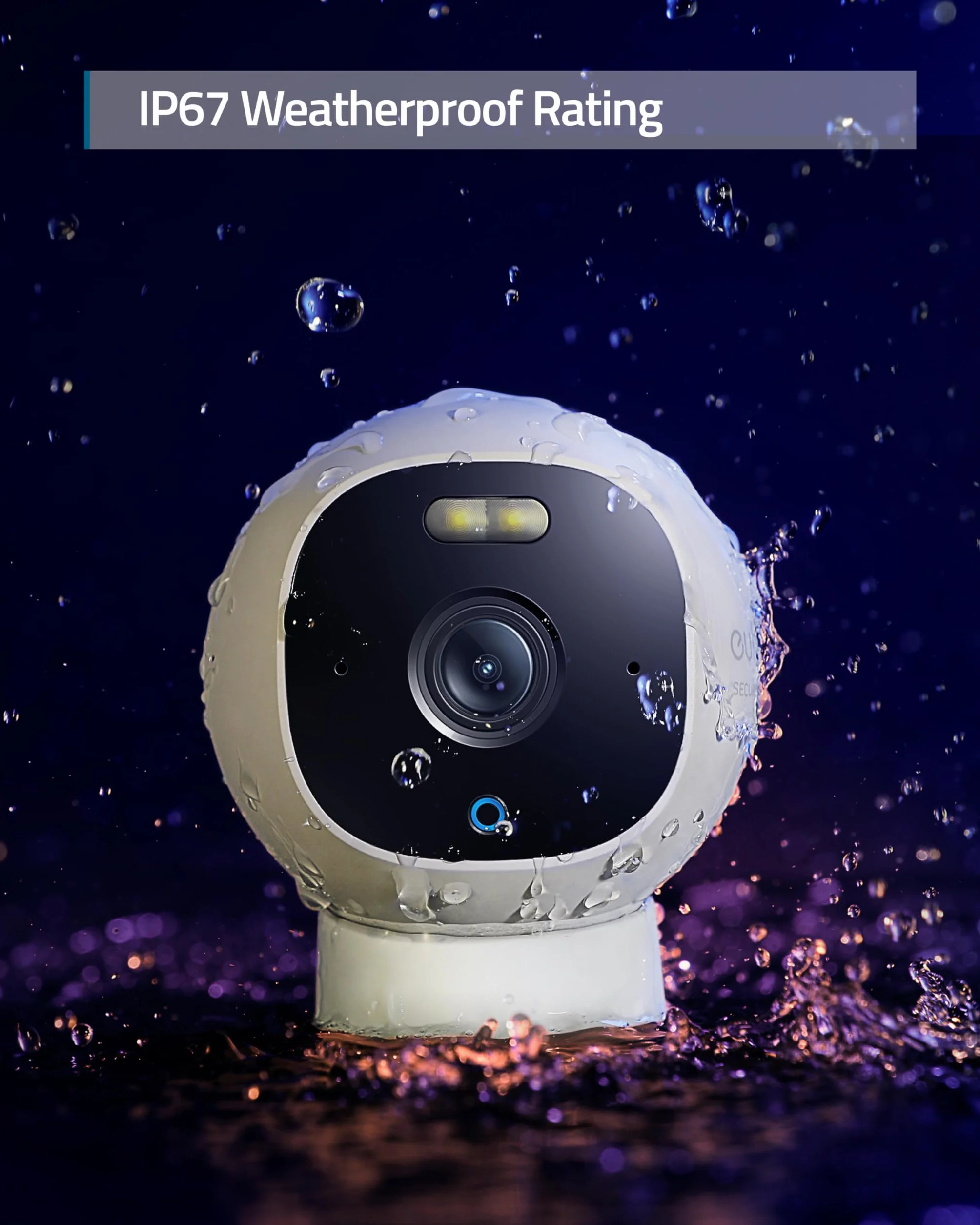 Eufy Security Solo OutdoorCam C24 Kamera monitoringu zewnętrzna 2K reflektor widoczność w nocy w kolorze IP67