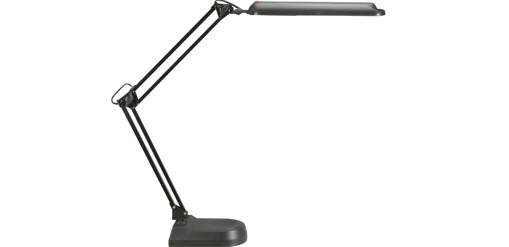 MAUL Lampa Stołowa Led MAULatlantic, Lampa Led z Podstawką, 6500 K, Metalowe Ramię, Lampa Stołowa na Biurko, do Biura, Warsztatu, Domowego Biura, Znaku Gs, Elastyczne Obracanie i Przechylanie, 860