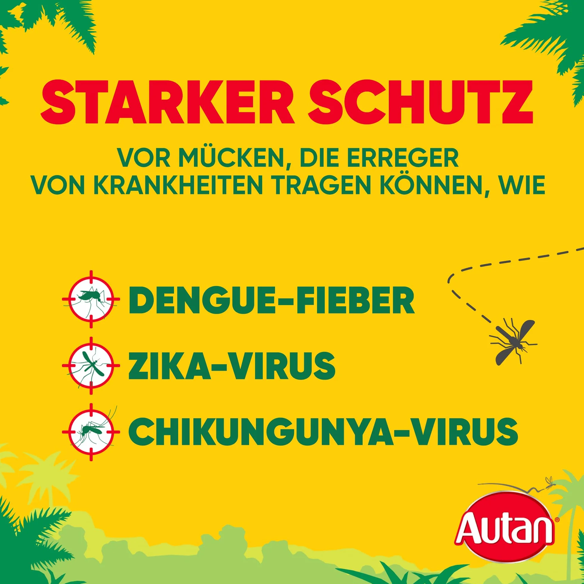 Autan Tropical 7533716-1 Spray Odstraszający Komary, 100ml