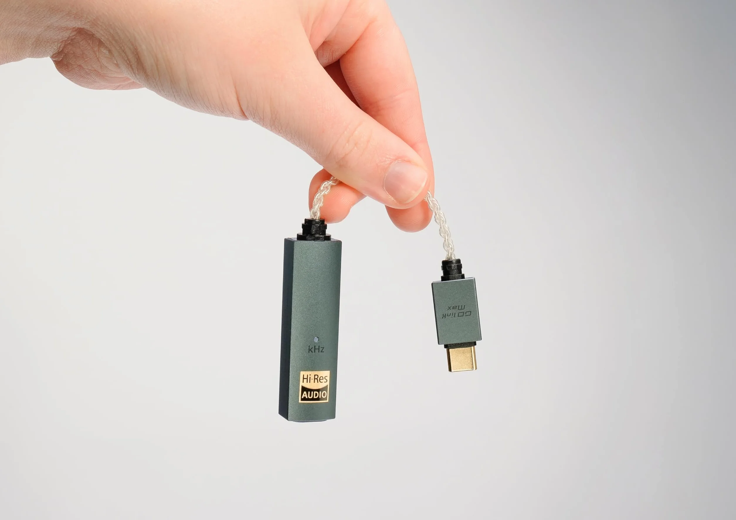 iFi audio Go Link Max przenośny wzmacniacz słuchawek DAC Dongle USB-C 3,5/4,4 mm Hi-Res Audio PCM 384 kHz DSD256