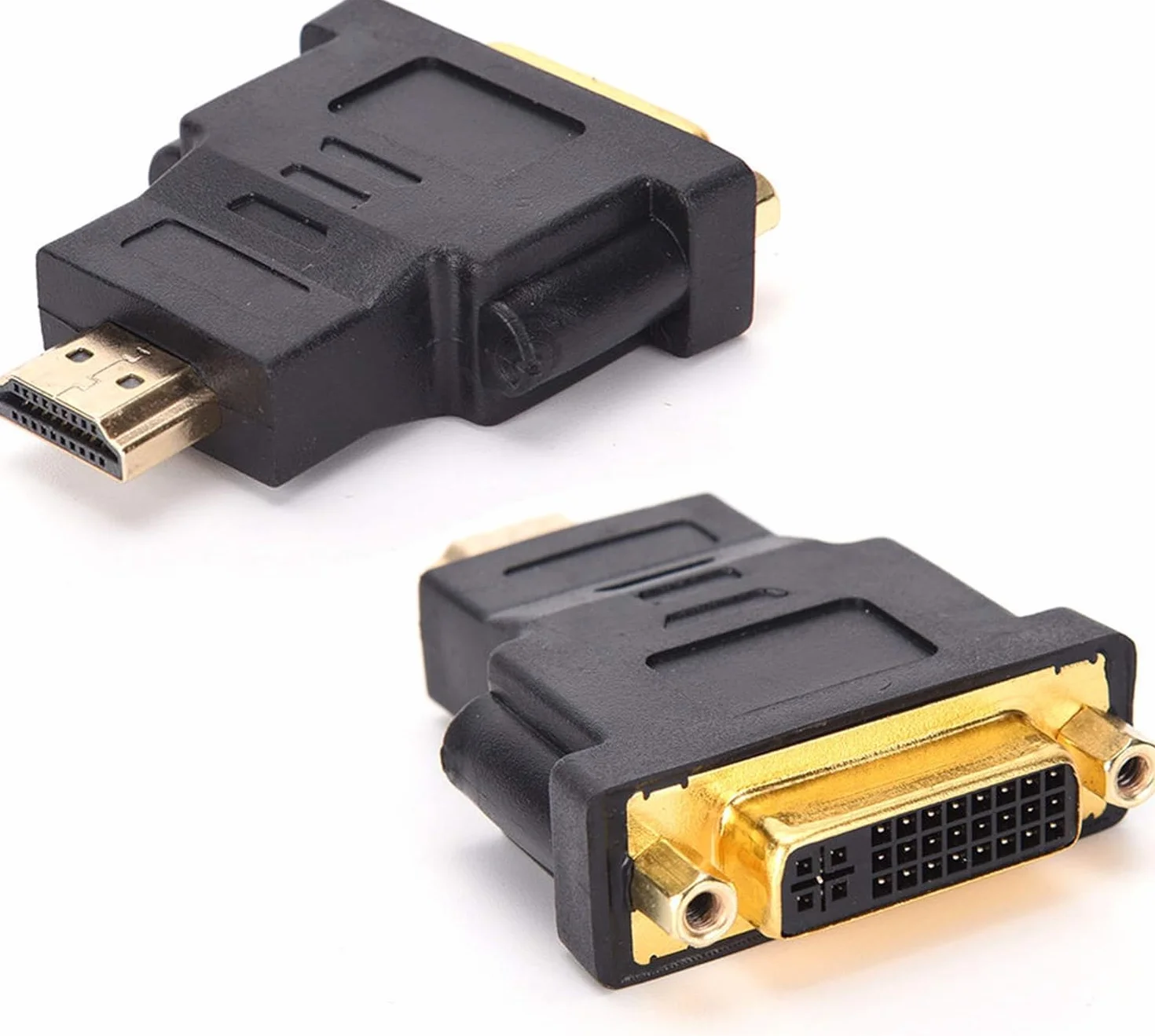 Konwerter Gniazdo DVI-D 24+5 na HDMI 19 pin 1080p Full HD
