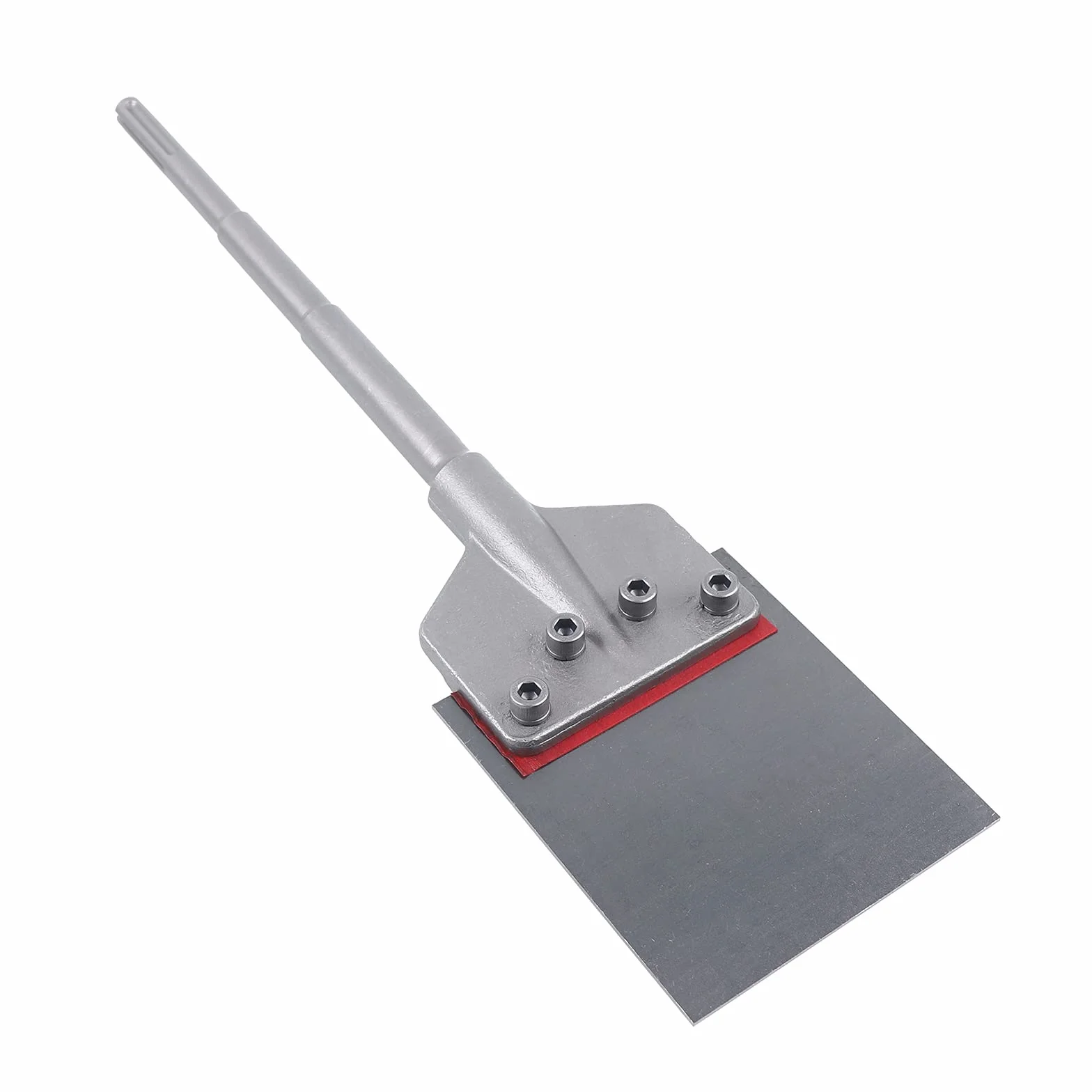 SDS-Max dłuto szpachlowe, dłuto do płytek, skrobak podłogowy, klej do dywanów, szerokie dłuto, szpachelka, podpora do dłut do młotowiertarki, 245 x 60 mm