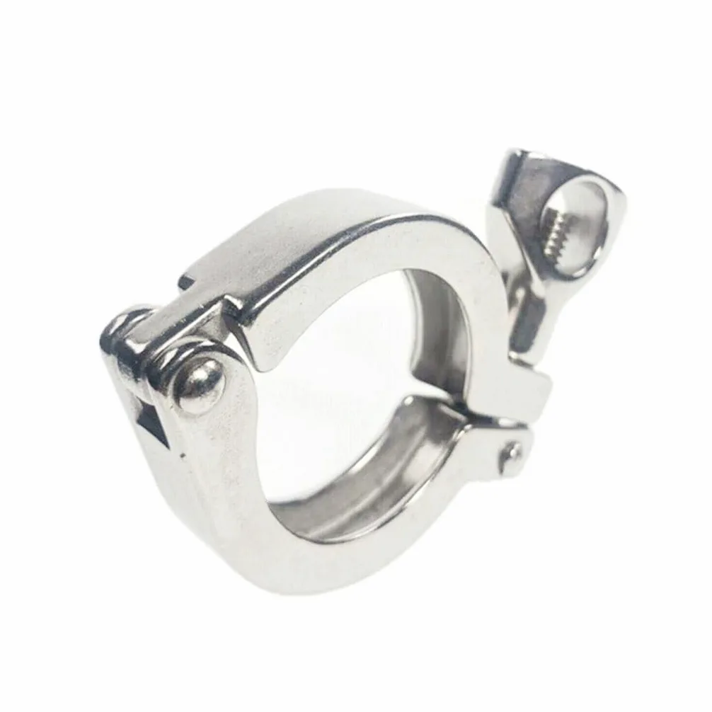 Zestaw 5 szt. wytrzymałych zacisków sanitarnych SUS Tri Clamp — zaciski 64 mm i 50,5 mm(64mm)