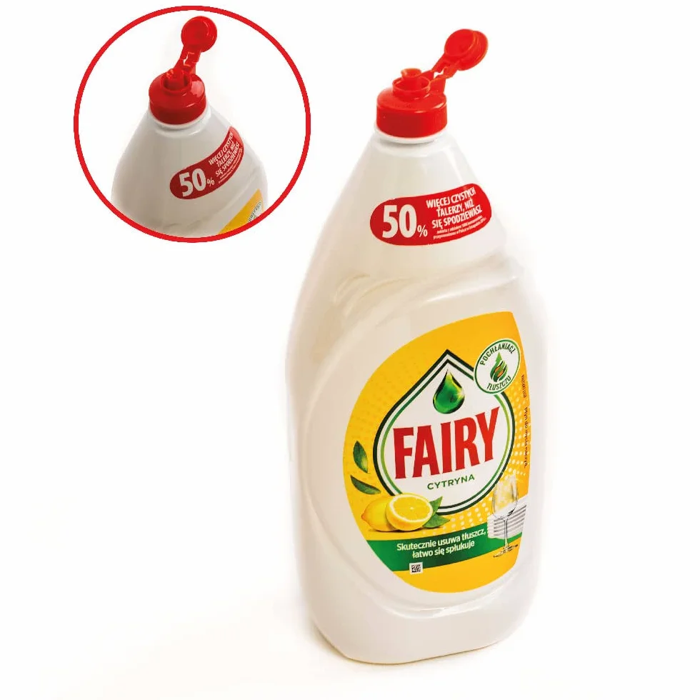 FAIRY Płyn do mycia naczyń Cytryna - 900ml
