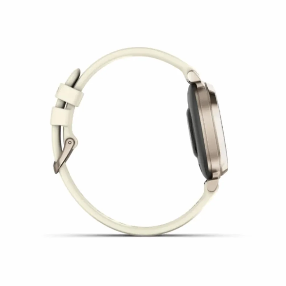 Garmin Lily 2 Smartwatch Fitness, Cream Gold/Coconut