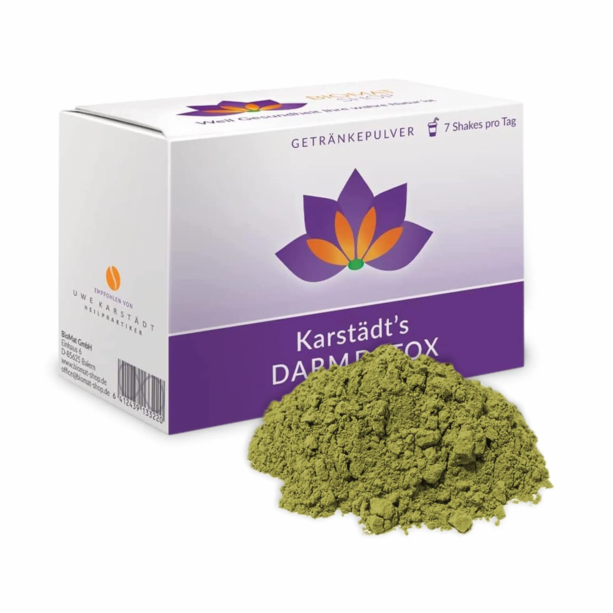 Karstädt's DARMDETOX DARMKUR | zaawansowany detoks jelitowy i jelita grubego do oczyszczania ciała i wspomagania zdrowia jelit | naturalne składniki do skutecznej detoksykacji (3-dniowy kurs)