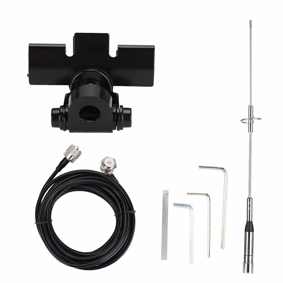 Antena samochodowa VHF/UHF NL-770S 144/430MHz 2.15/3.0dBi wodoodporna magnetyczna 5m
