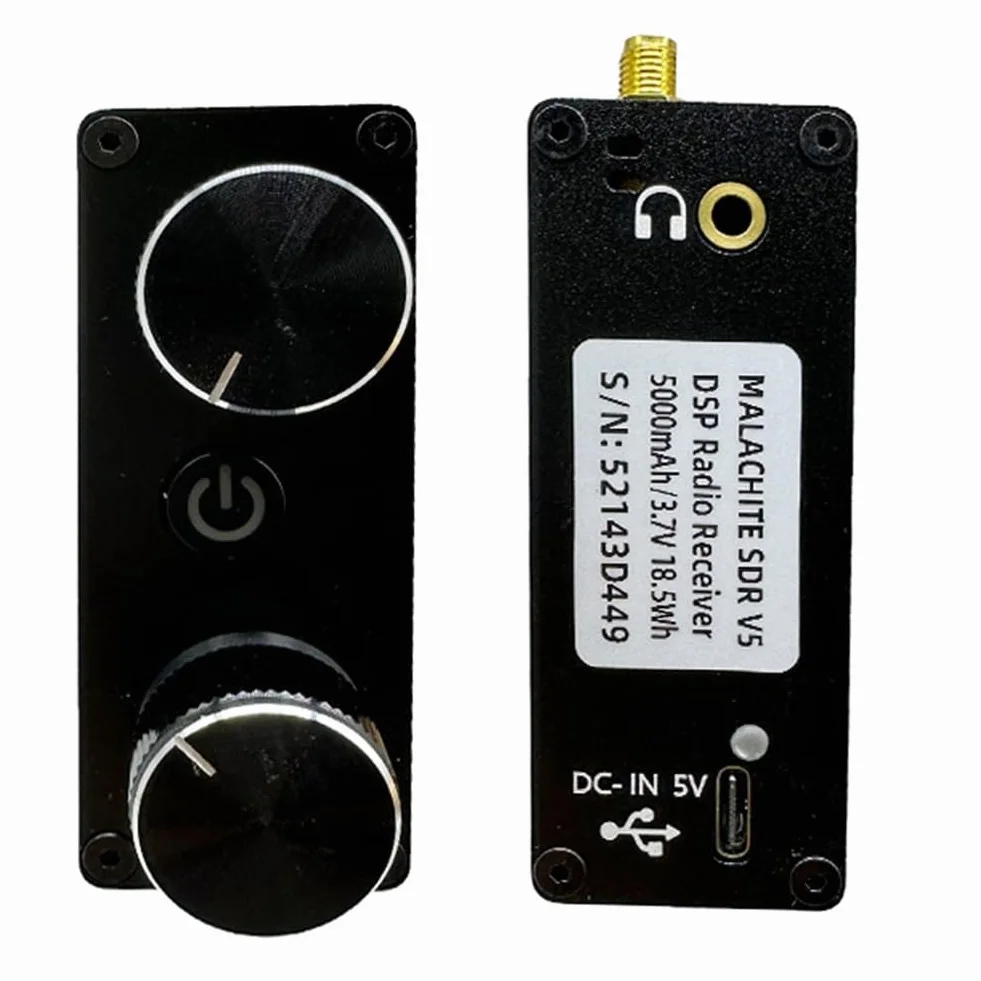 SDR Malachit Radio Odbiornik V5 1.10D Firmware Wielofunkcyjne Przenośne Krótkofalowe