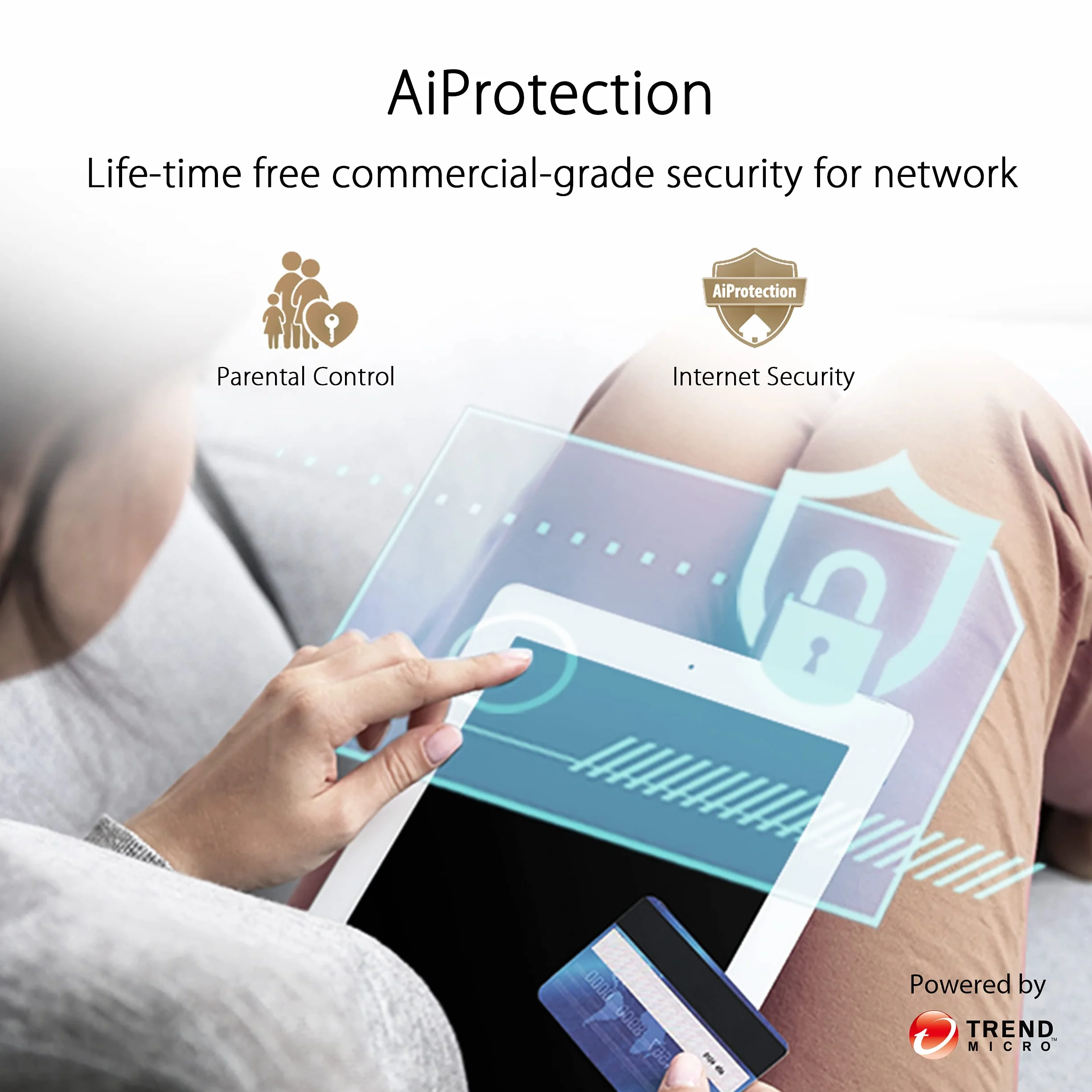 Asus ZenWifi XD6S AX5400 Router Biały