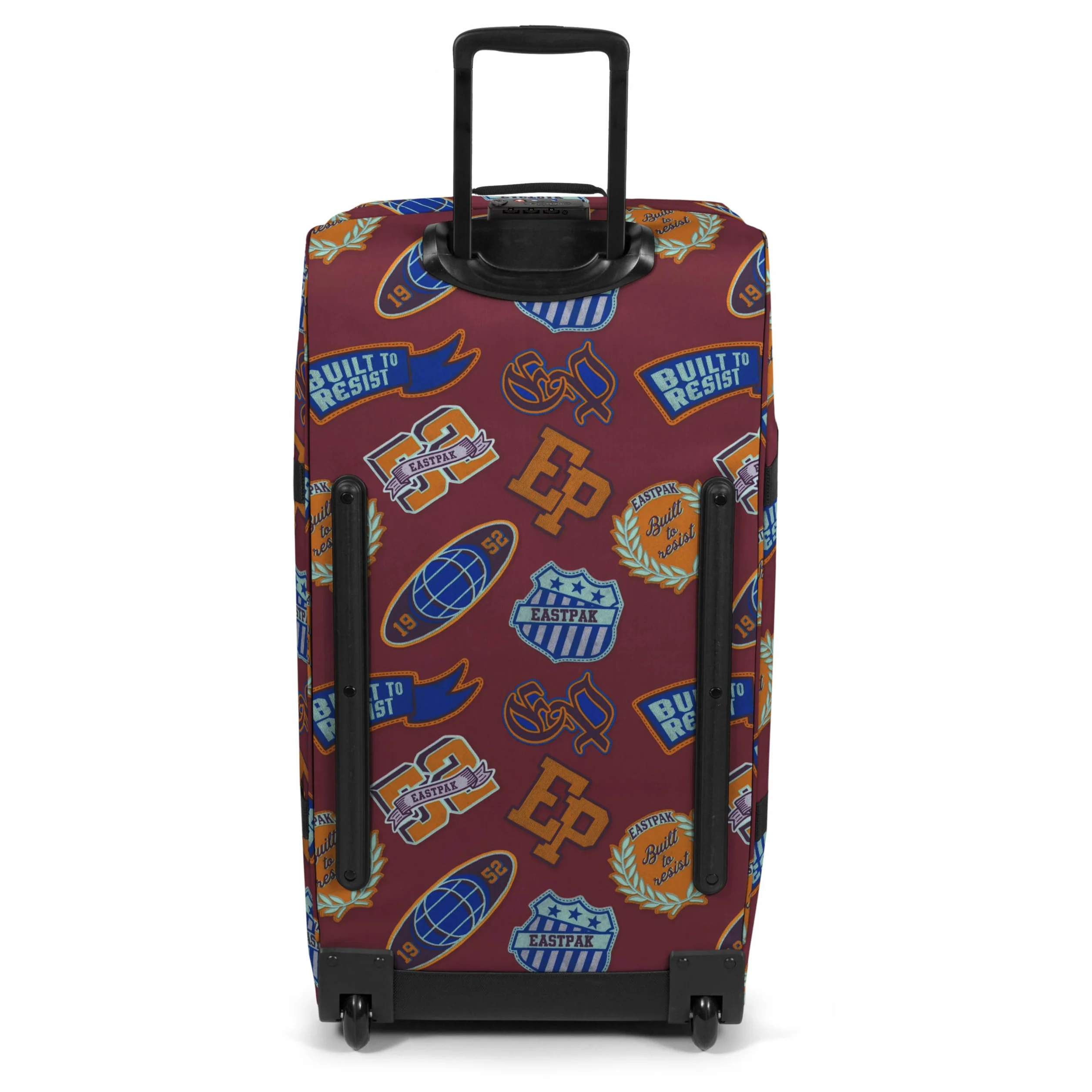 EASTPAK Tranverz L Walizka, 79 x 40 x 33 cm, 121 L, Clash Burgundy (Czerwony)