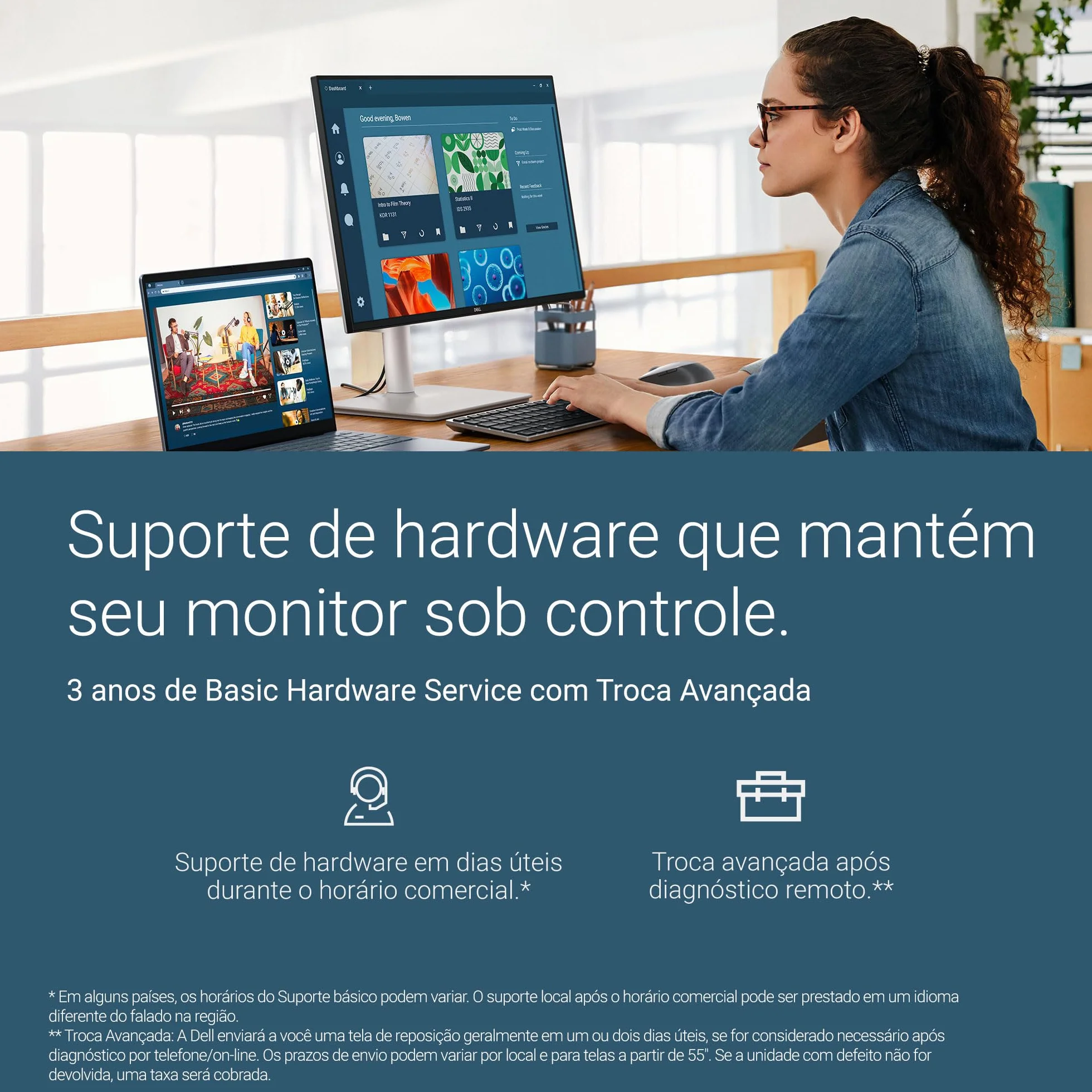 Dell P2425H 24" monitor Full HD 100 Hz IPS 5ms 99% sRGB USB-C DisplayPort HDMI VGA czarny