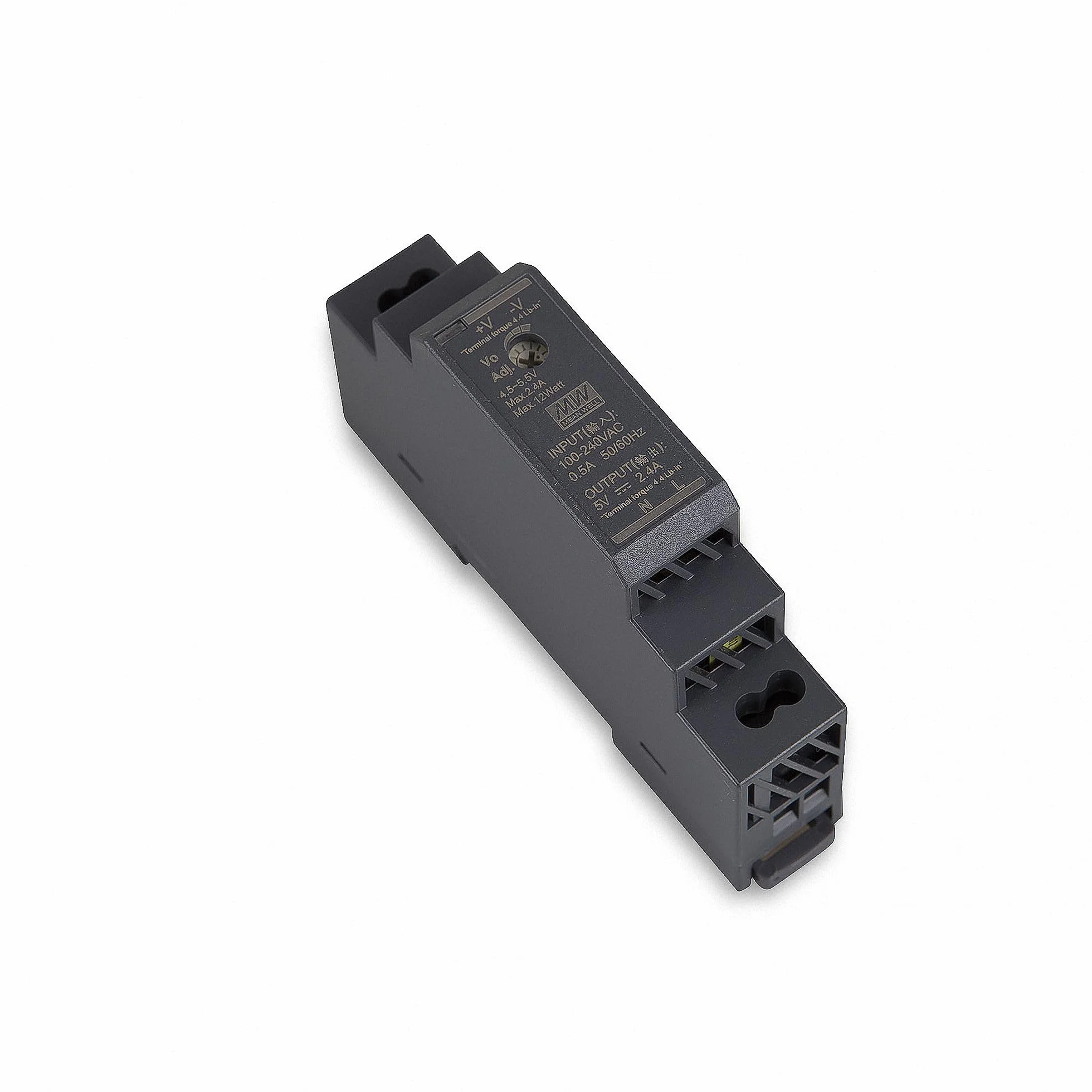 Meanwell HDR-15-5, 220 V, czarny