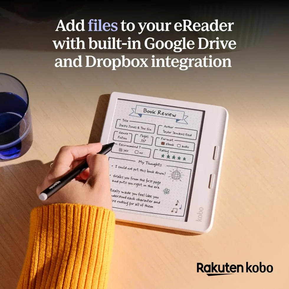 Kobo Libra Colour eReader 7-calowy E Ink Kaleido 3 32 GB Wodoodporny Czarny