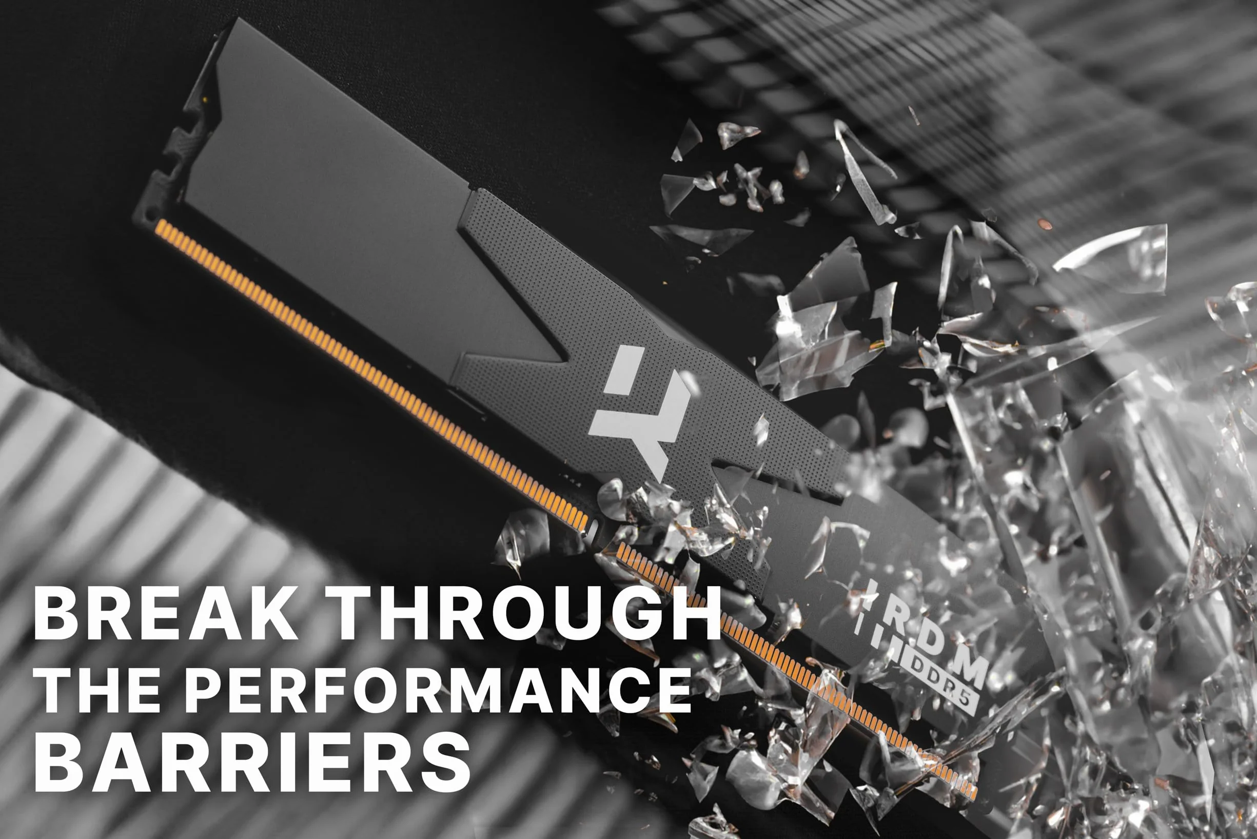Goodram - Moduł pamięci DDR5 IRDM 2 x 16 GB KIT 6000MHz CL30 SR DIMM Black V Silver - wewnętrzny - DRAM - do komputera - komputera stacjonarnego - laptopa - gier - graczy - edycja grafiki -
