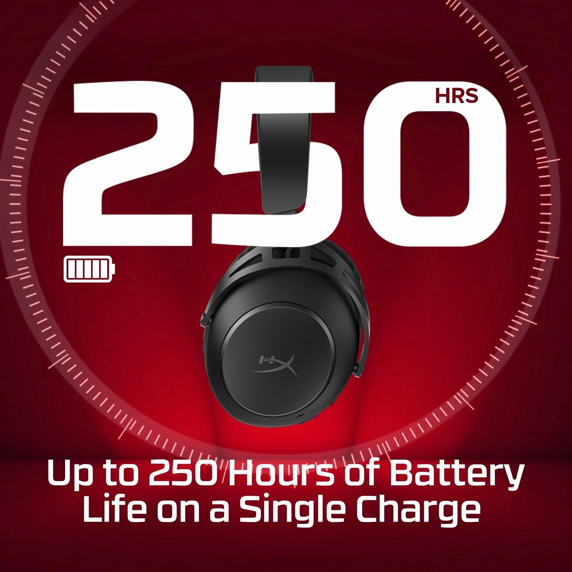 HyperX Cloud Alpha 2 bezprzewodowy zestaw słuchawkowy do gier 53 mm 250h baterii 2,4 GHz Bluetooth