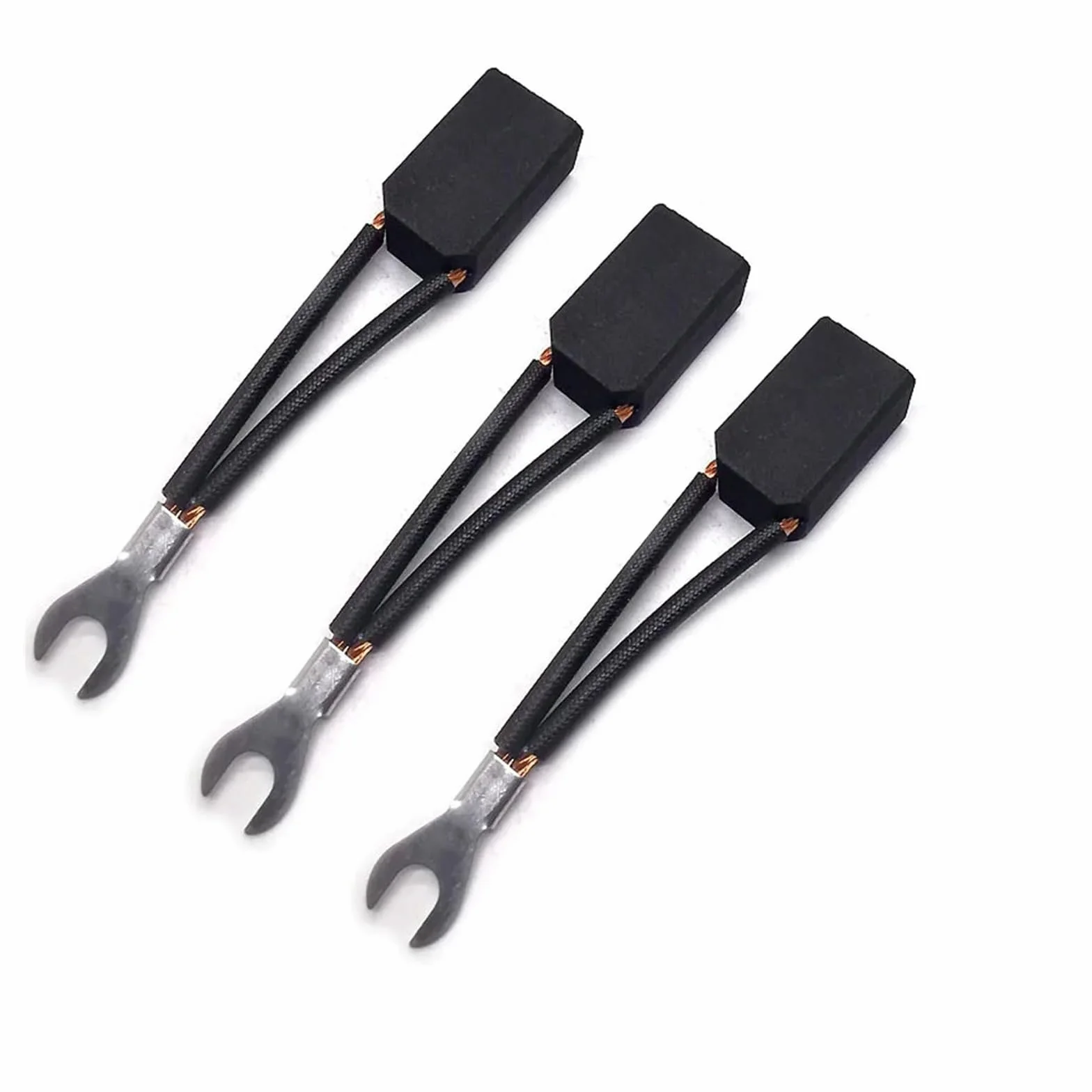 10 sztuk szczotek węglowych D374N 10 12,5 16, 25, 32, 40 zapasowych szczotek węglowych do silnika (12,5 x 25 x 40 mm D374N)