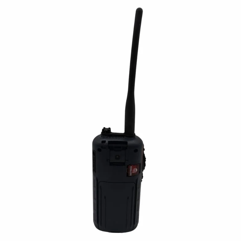 Standard Horizon HX891BT/E pływające radio morskie VHF, 6 W, nawigacja GPS, wodoodporność IPX8, Bluetooth (granatowe)
