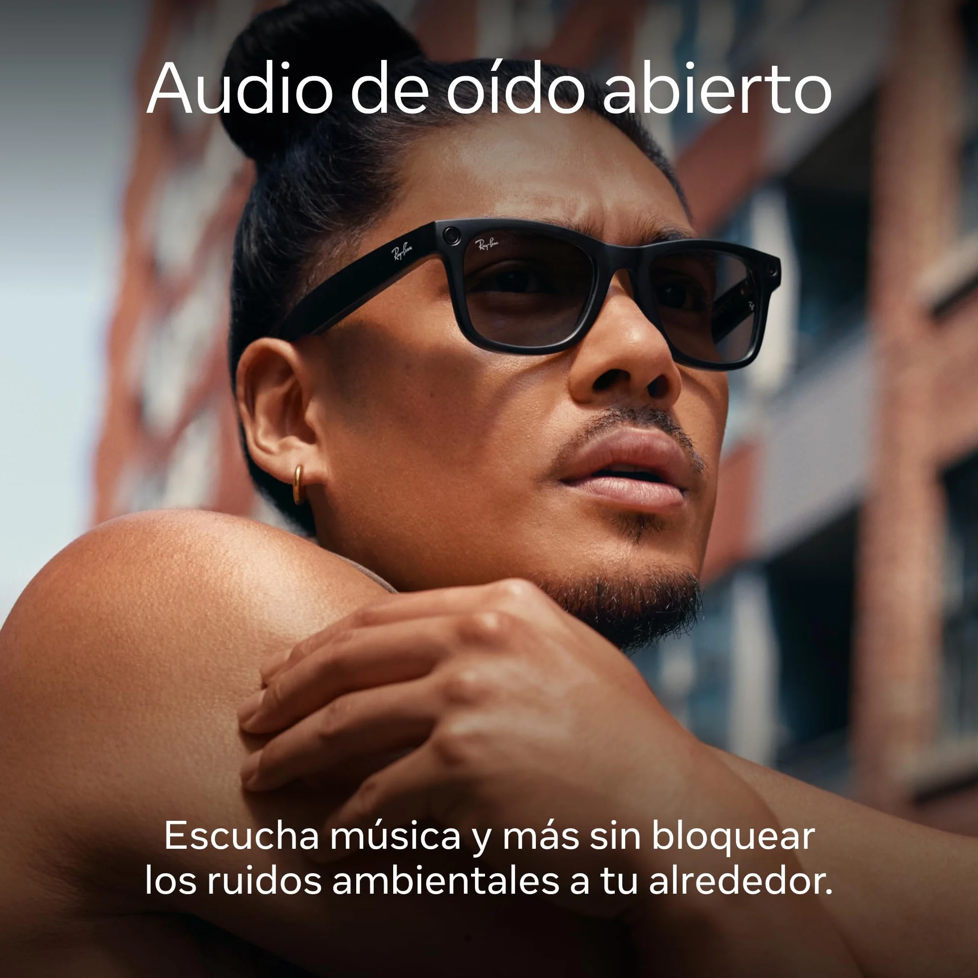 Meta Ray-Ban Wayfarer inteligentne okulary matowy czarny spolaryzowany gradientowy grafit regularne