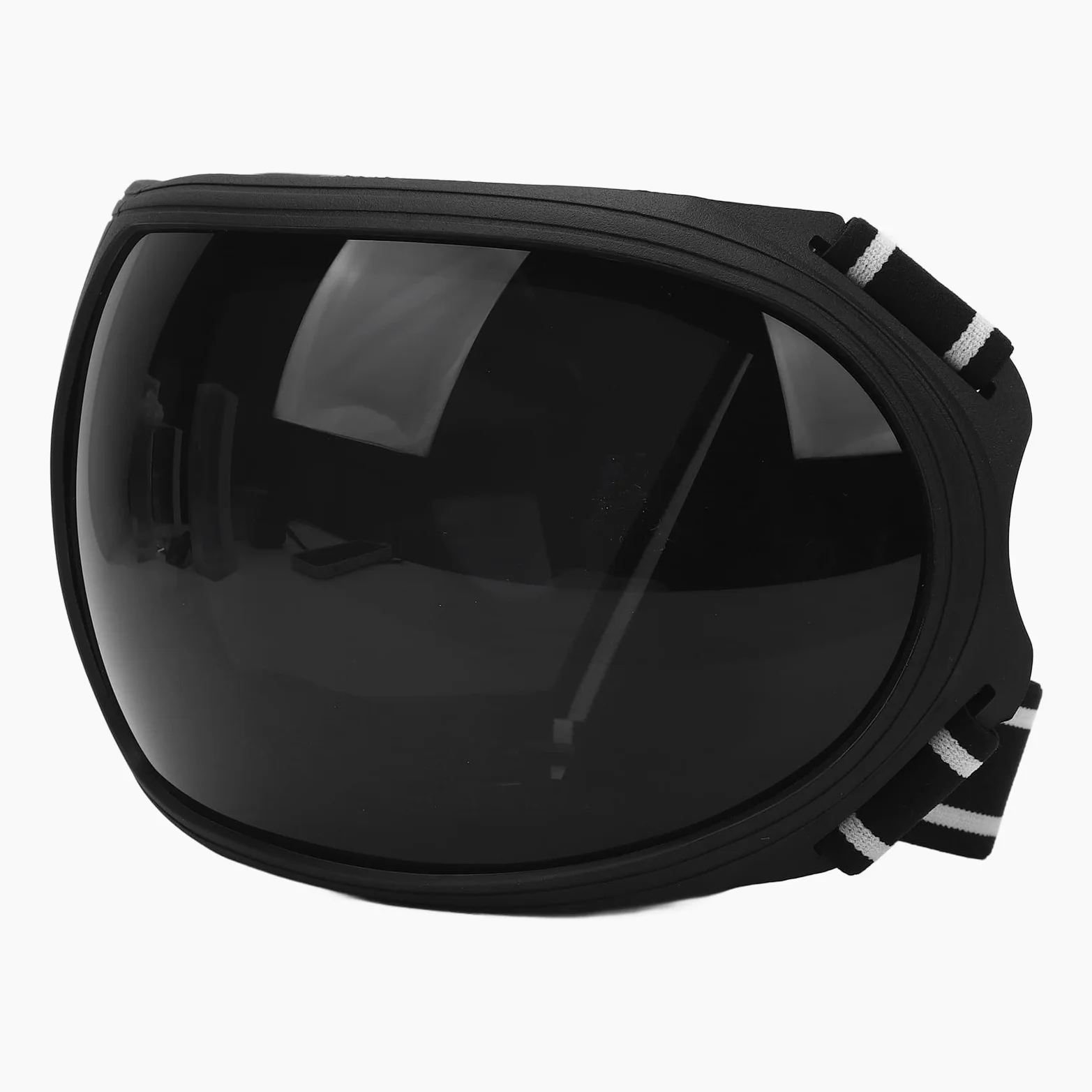 Naroote Gogle do Wyścigów Konnych Ochronne Wiatroszczelne, Odporne na Piasek Okulary Sportowe dla Koni, Miękka Gąbka Wygodne Dopasowanie, Konstrukcja z Tworzywa Sztucznego, 1 Jednostka