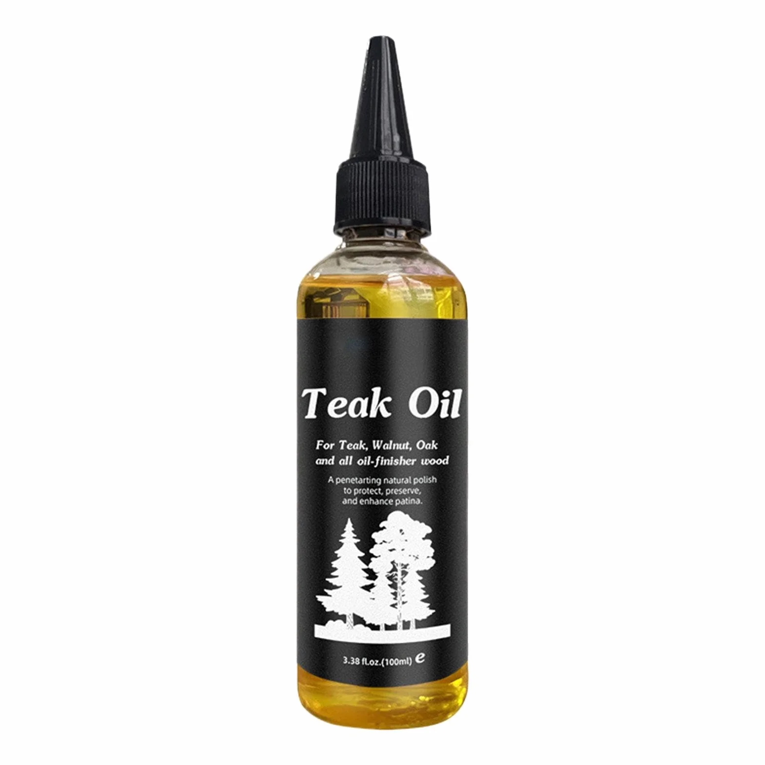 Wood odżywka olejowa, 100 ml, twarda renowacja mebli, nie-szary olej tekowy, stół z drewna, biurko, półka, ochrona drewna, formuła