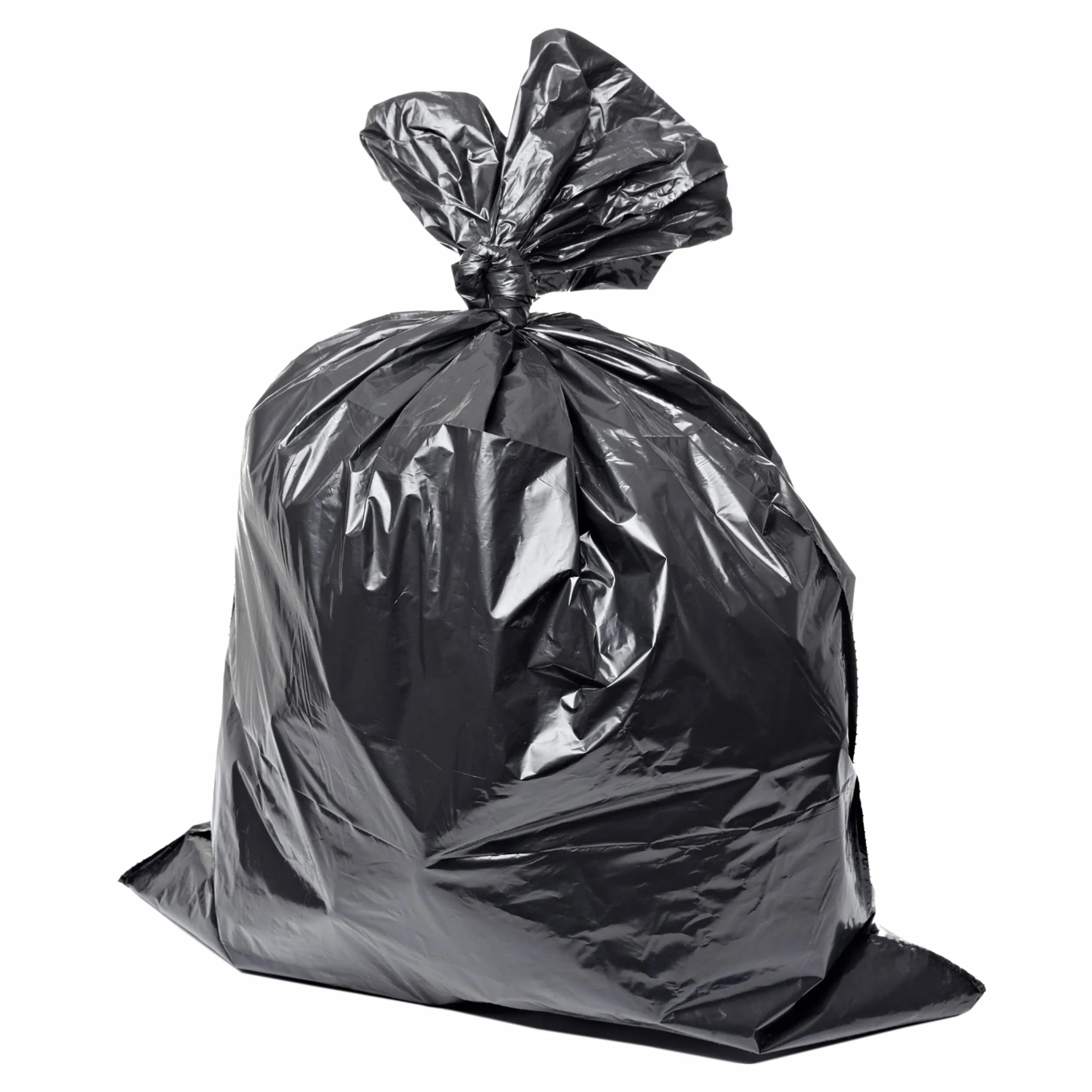 Czarne worki na śmieci, wytrzymałe LDPE 35l 50 worków
