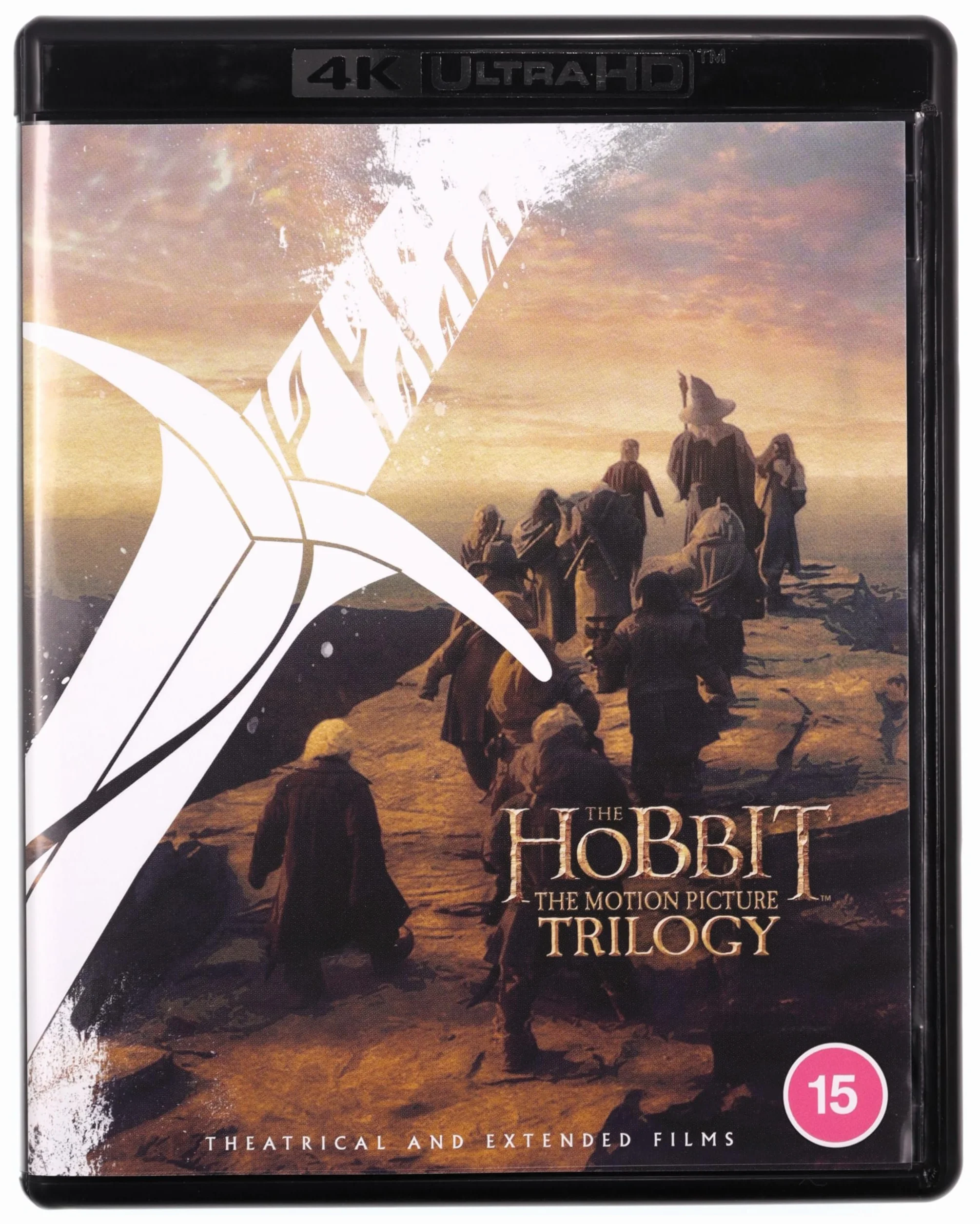 The Hobbit Trilogy [Theatrical and Extended Edition] [4K Ultra-HD] [2012] [Blu-Ray] [Region Free]