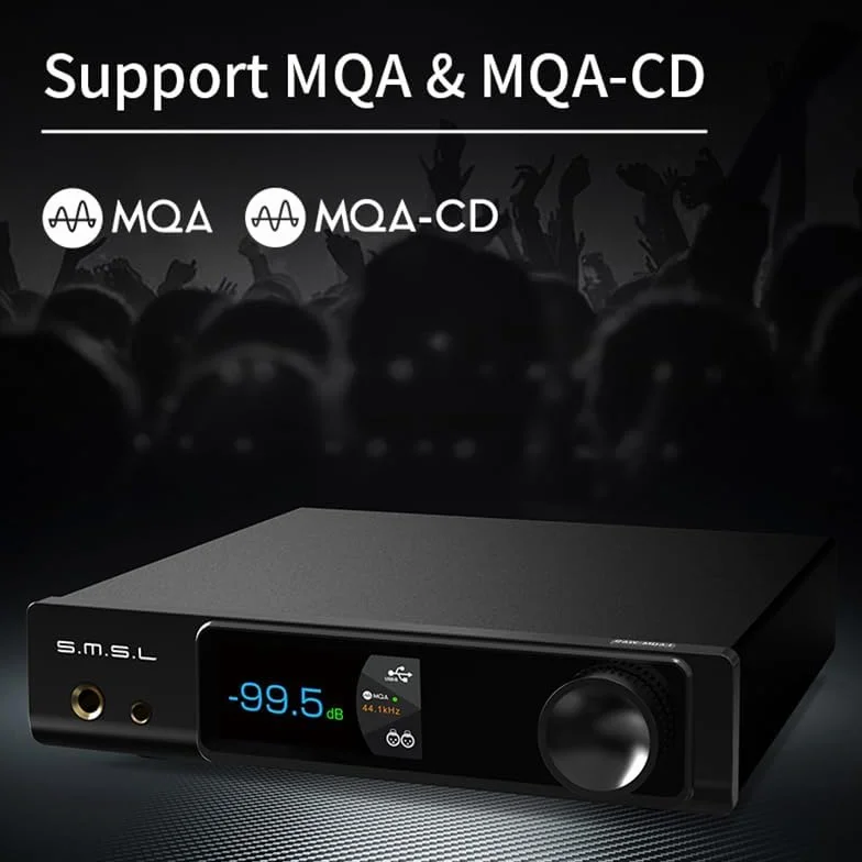 S.M.S.L RAW MDA1 Dual ES9039Q2M dekoder MQA MQA-CD LDAC Hi-Res DAC z pilotem zdalnego sterowania