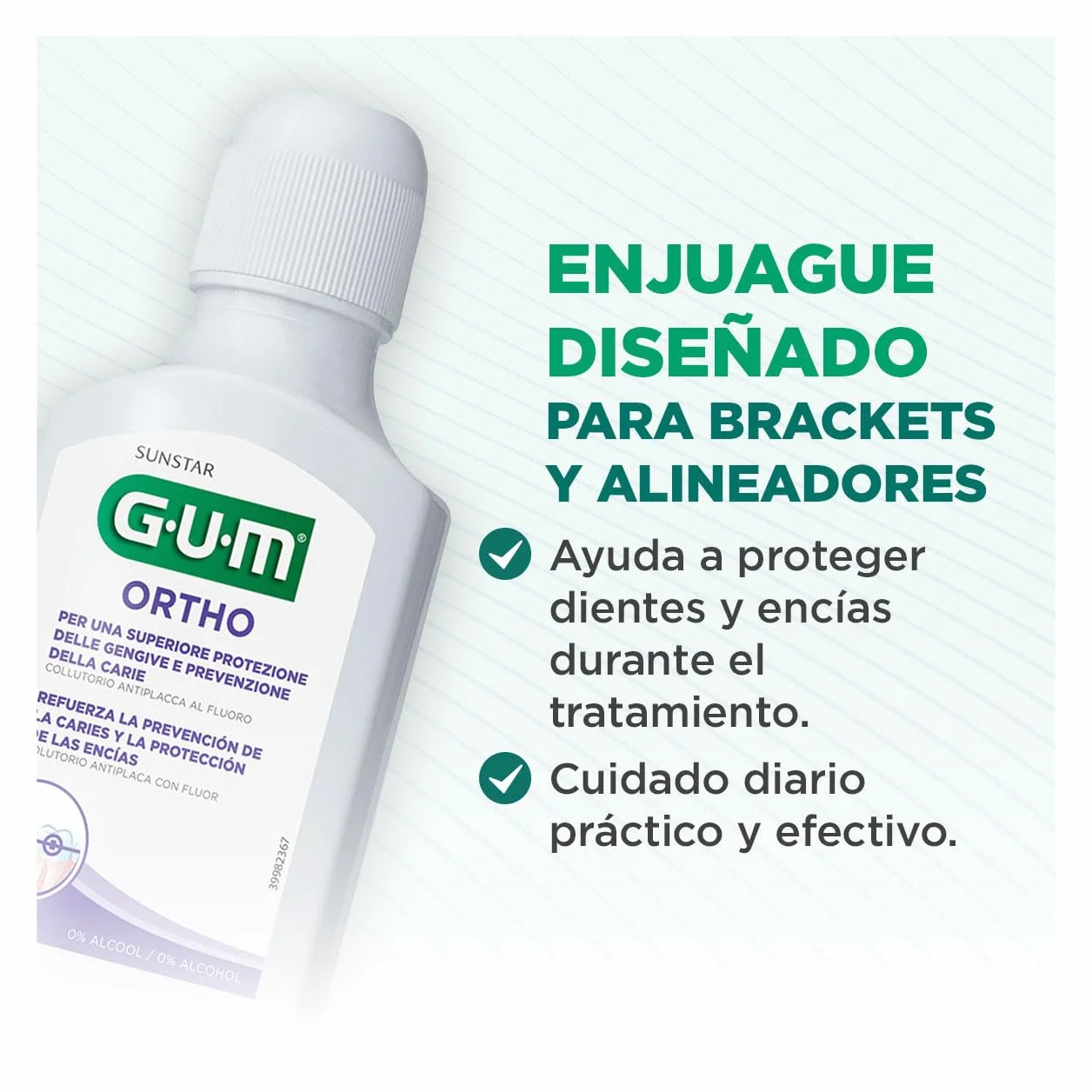 Gum Ortho Płyn do Płukania Ust, 300 ml