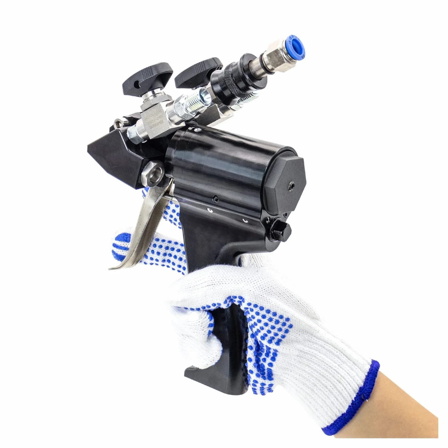 Pistolet do malowania, Pistolet Natryskowy P2 PU Pistolet Natryskowy Do Pianki Poliuretanowej Wysokociśnieniowy Pneumatyczny Pistolet Natryskowy do malowania domów, samochodów