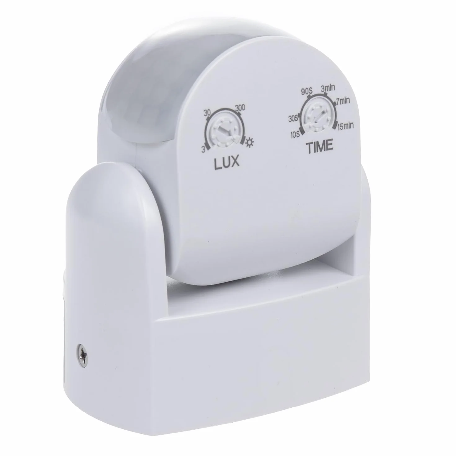 Maclean Czujnik ruchu PIR, podczerwień, IP65, biały, zasięg 12 m, maksymalne obciążenie 600/1200W, MCE468 W
