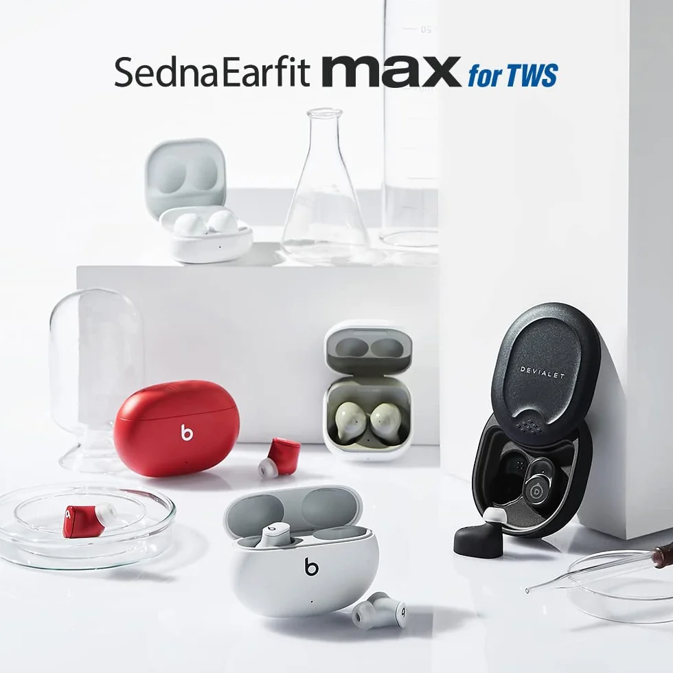AZLA SednaEarfit MAX dla TWS 3 pary (M/ML/L)
