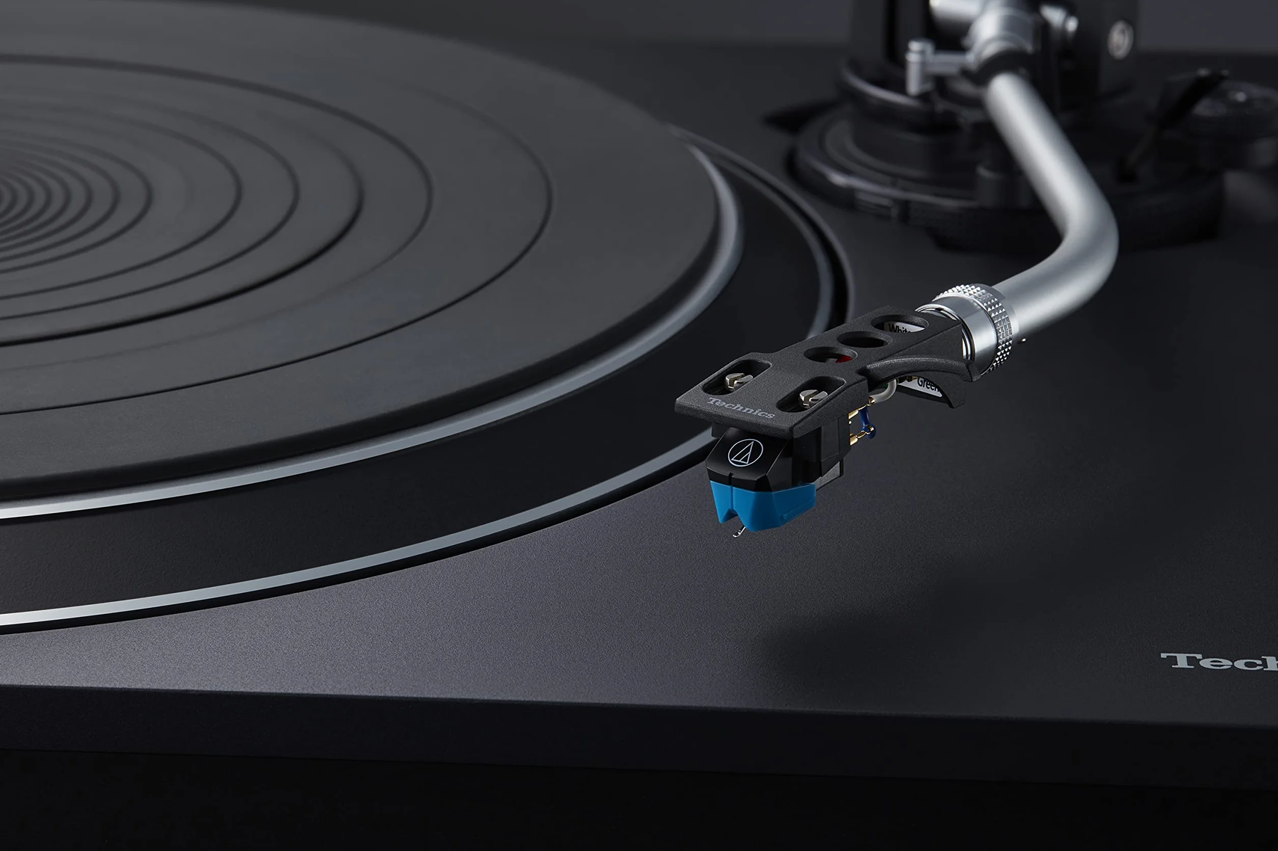 Technics SL-100 gramofon z napędem bezpośrednim klasy premium - bezrdzeniowy silnik z napędem bezpośrednim, wkładka audiofilska, Auto Lifter - czarny