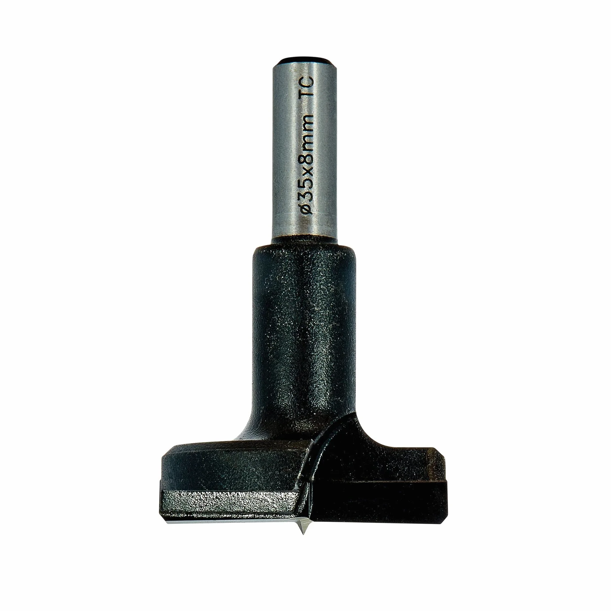 Trend CraftPro Frez do zatapiania z chwytem 8 mm, średnica 35 mm; Całkowita długość cięcia 57mm, T420/35X8MMTC